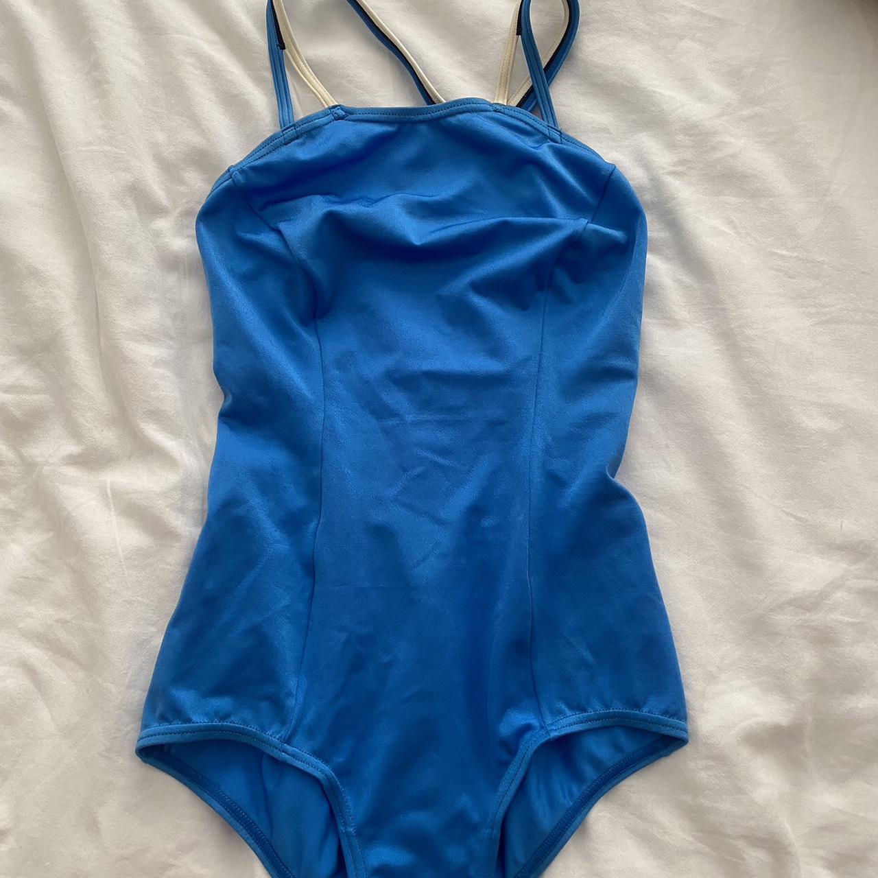 Vintage Fila Blue Swimsuit Size Small - Depop