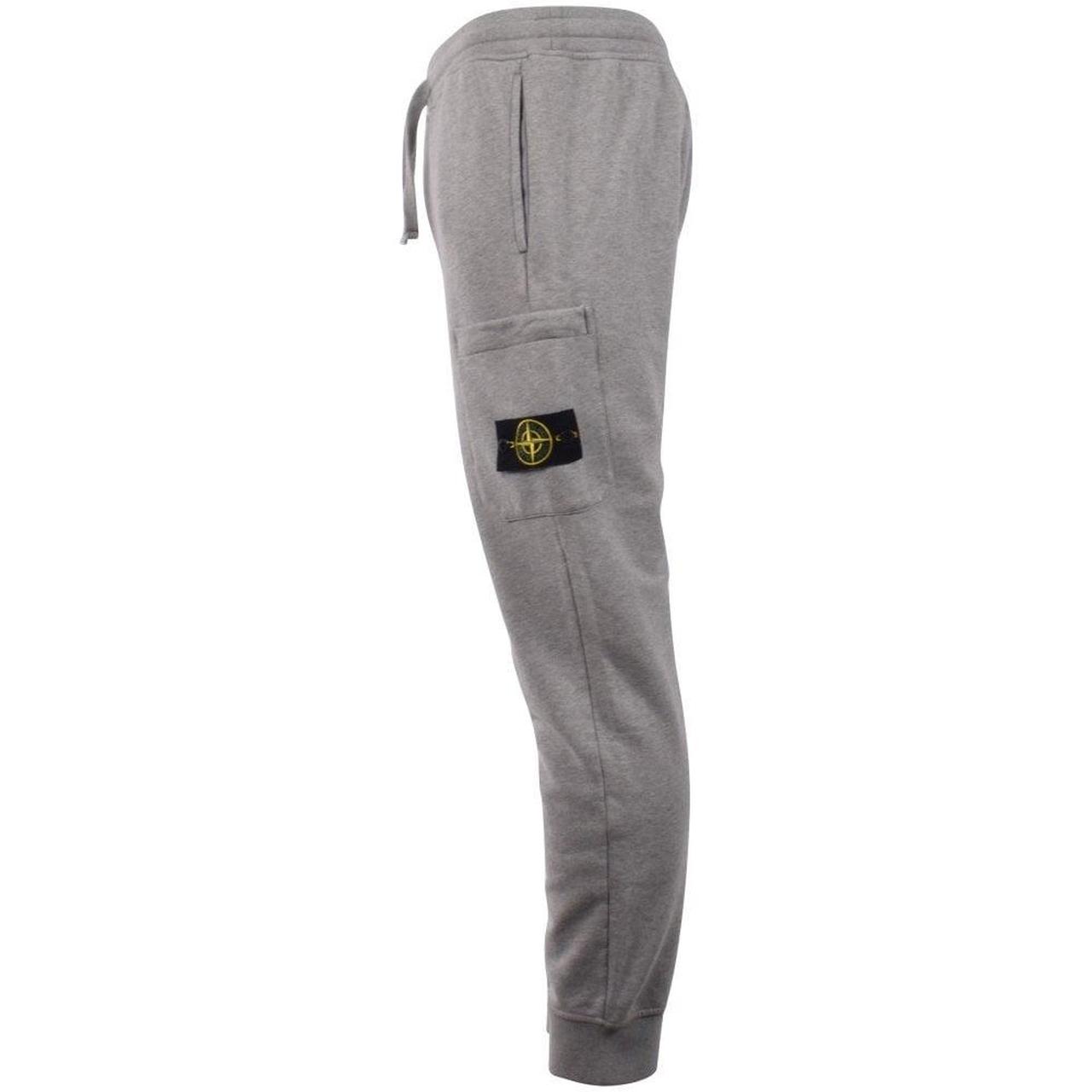 Stone Island Men's Grey Joggerstracksuits Depop