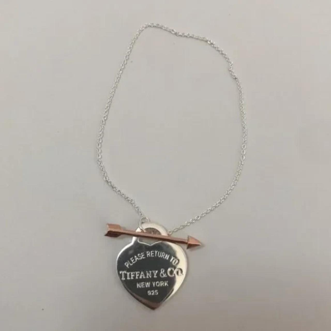 Return to Tiffany Lovestruck Heart Tag Bracelet in | Depop