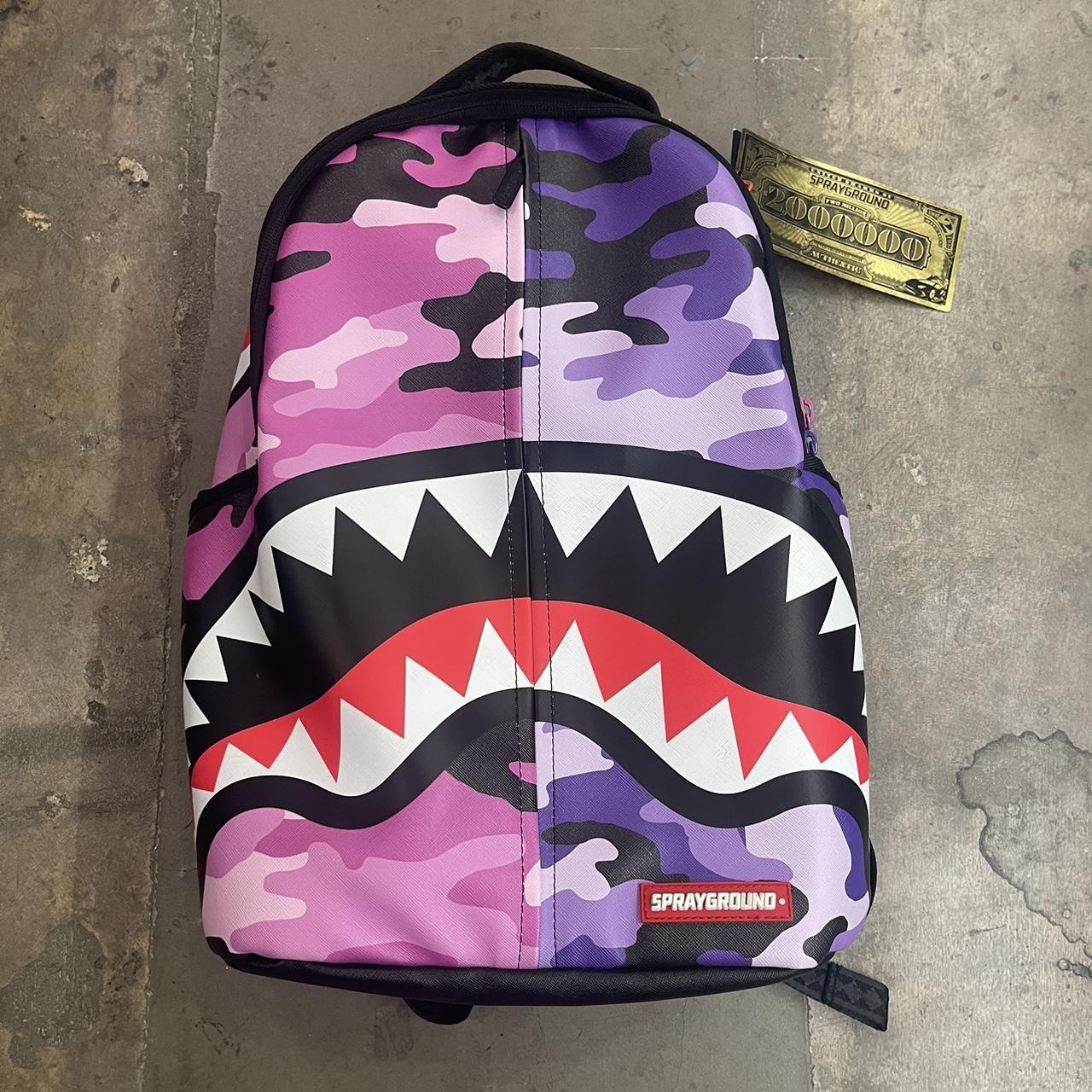 sprayground pink and purple