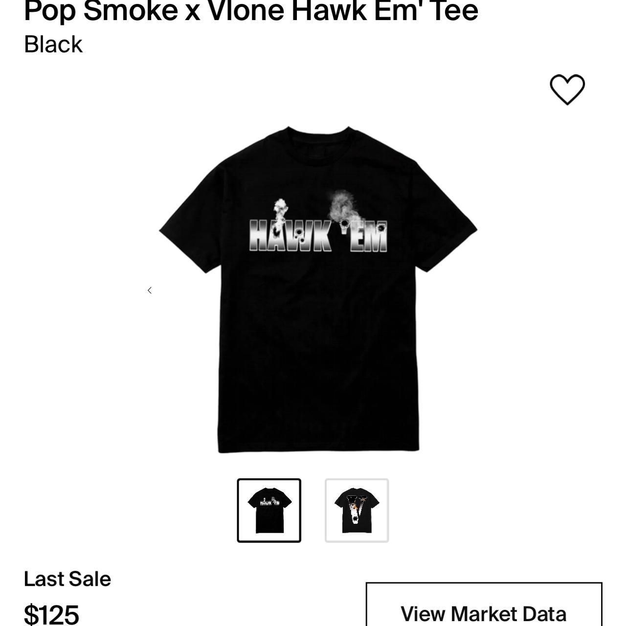 Vlone x never broke again eyes shirt SIZE M , L , | Depop