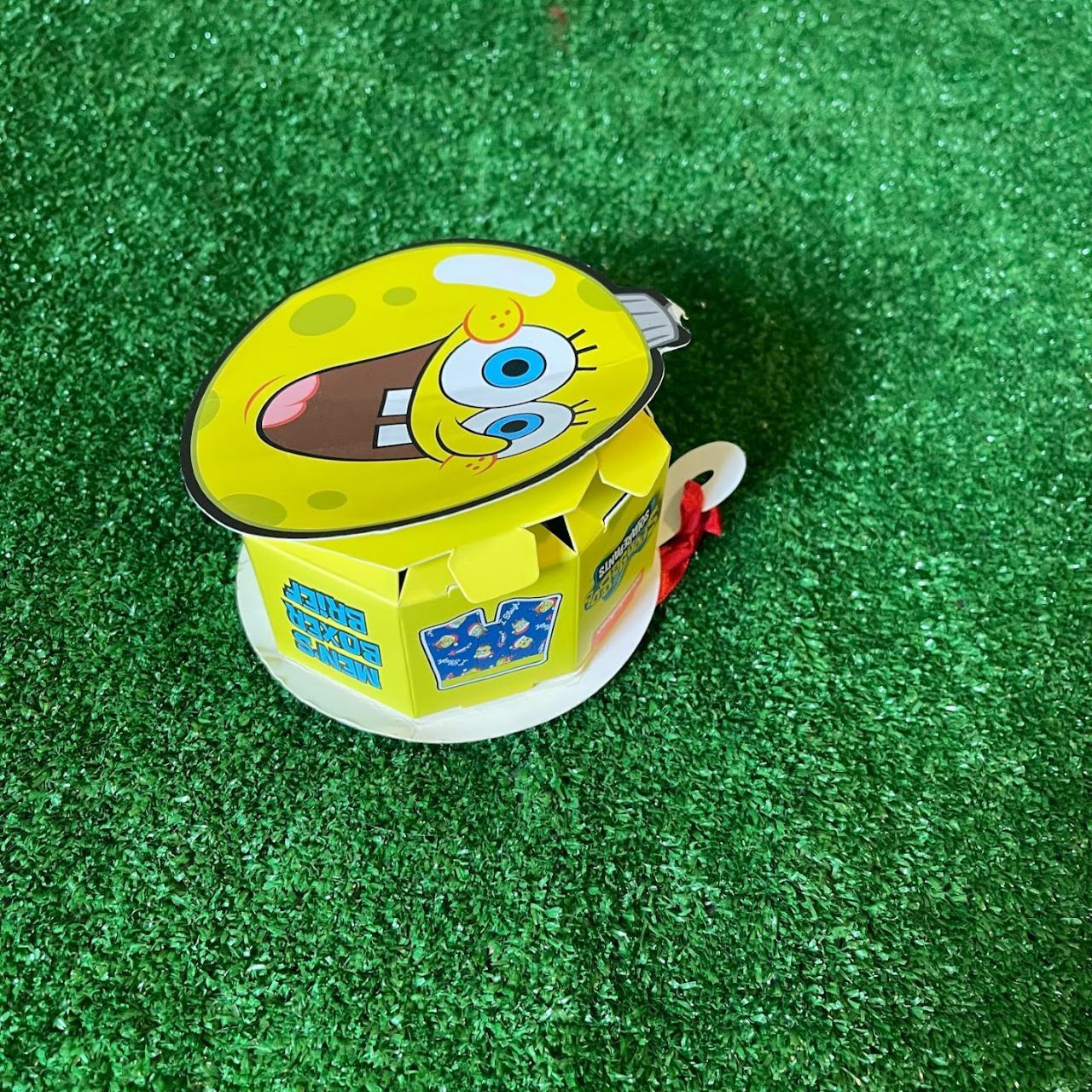 SpongeBob Squarepants Men's Christmas Ornament Box... - Depop