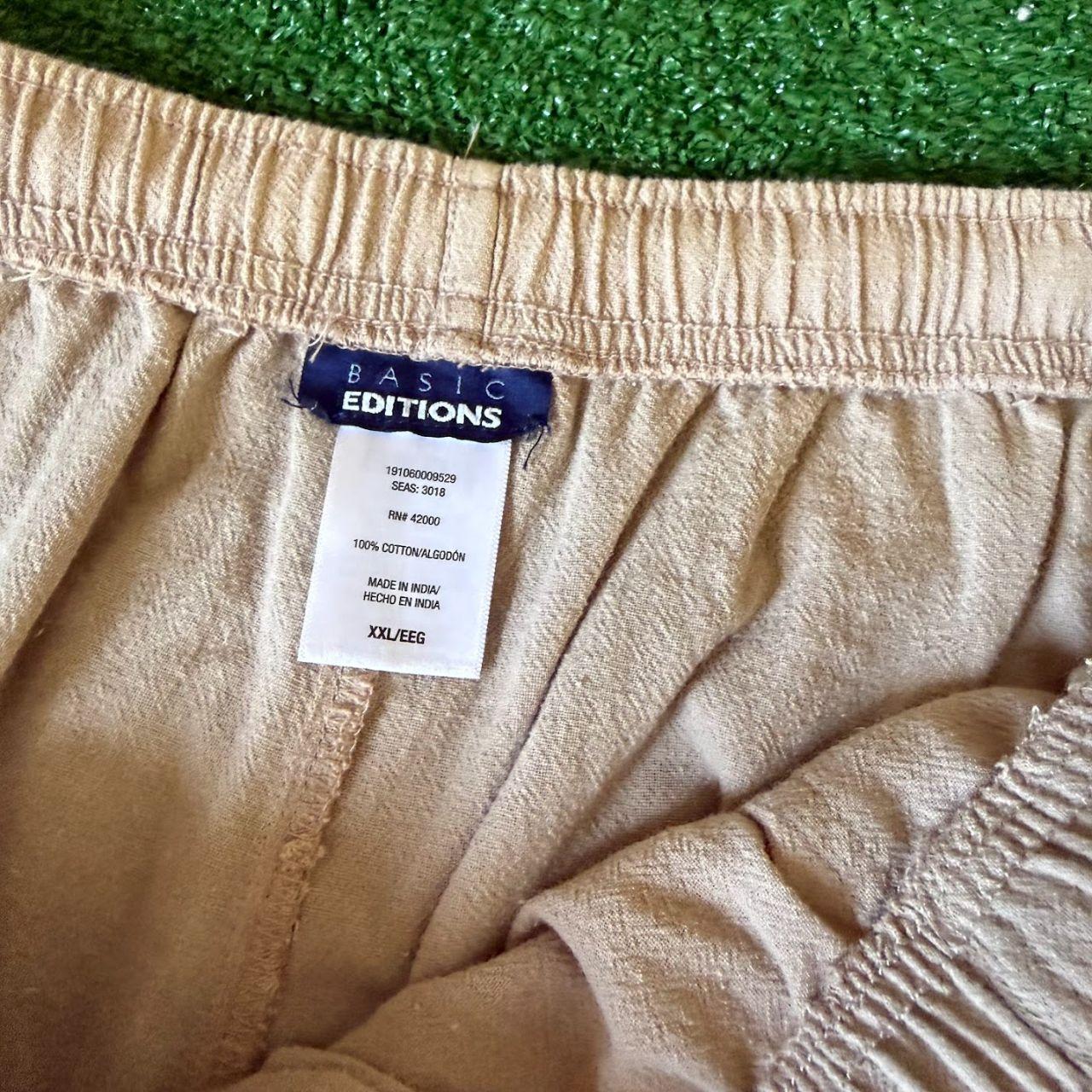 Basic Editions Men's Bottom - Cream - XXL – Basic… - image 6