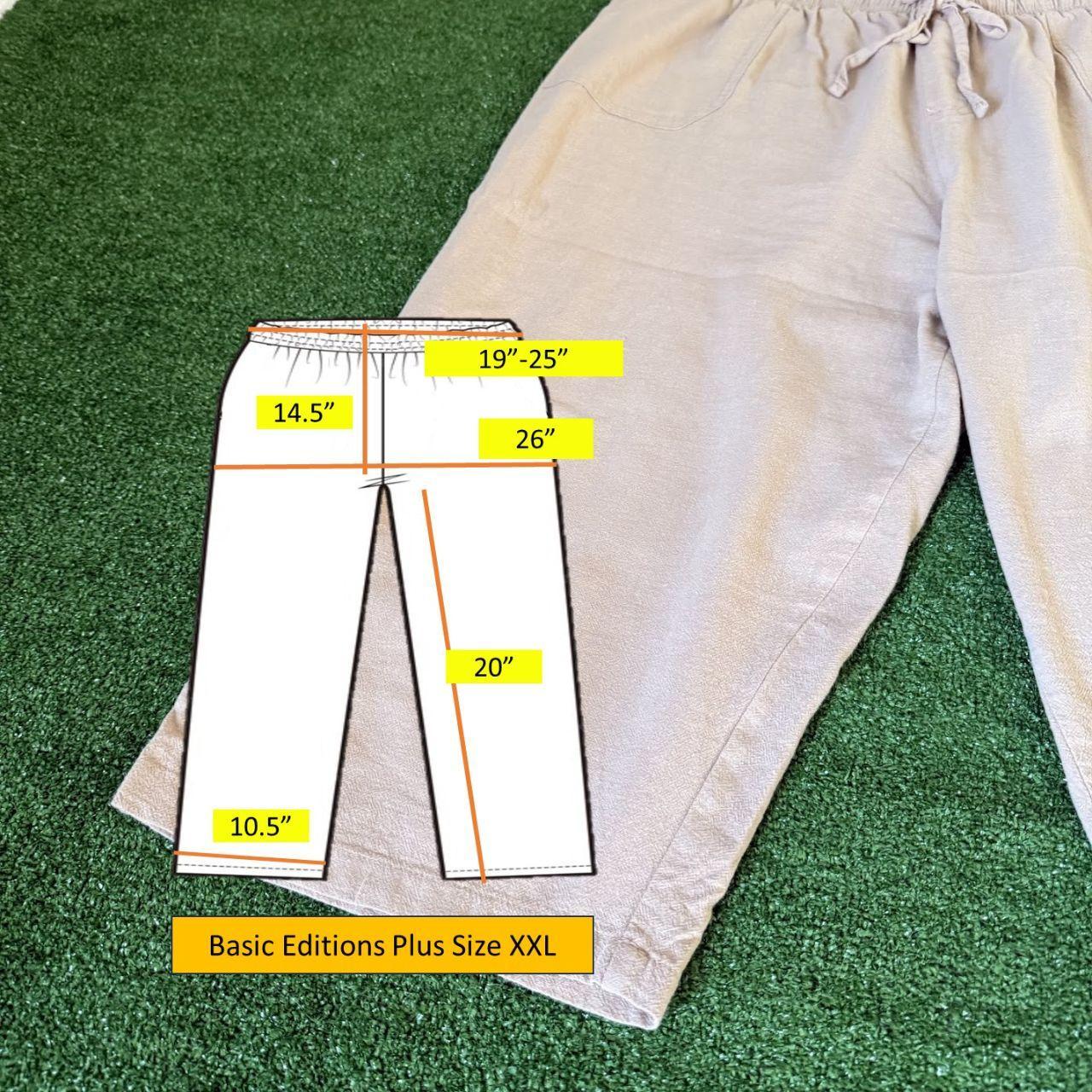 Basic Editions Men's Bottom - Cream - XXL – Basic… - image 3