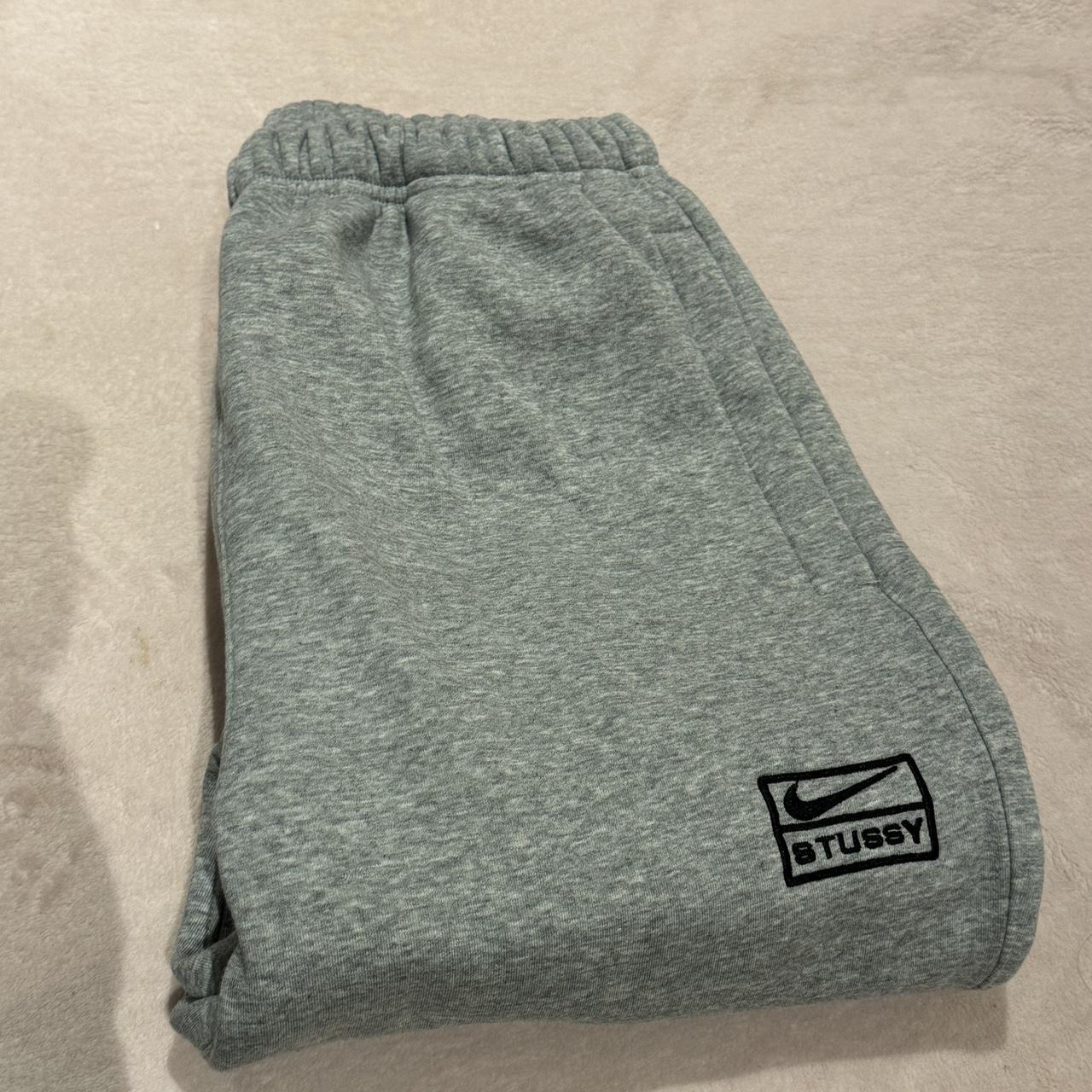 stussy x nike joggers very comfortable send... - Depop