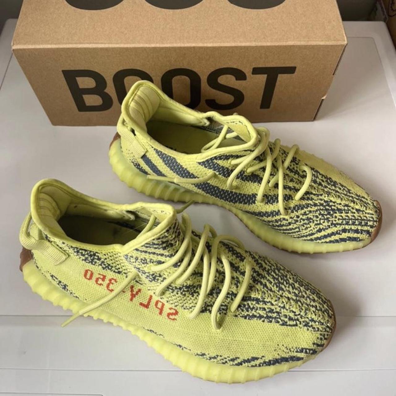 yeezy zebra frozen yellow