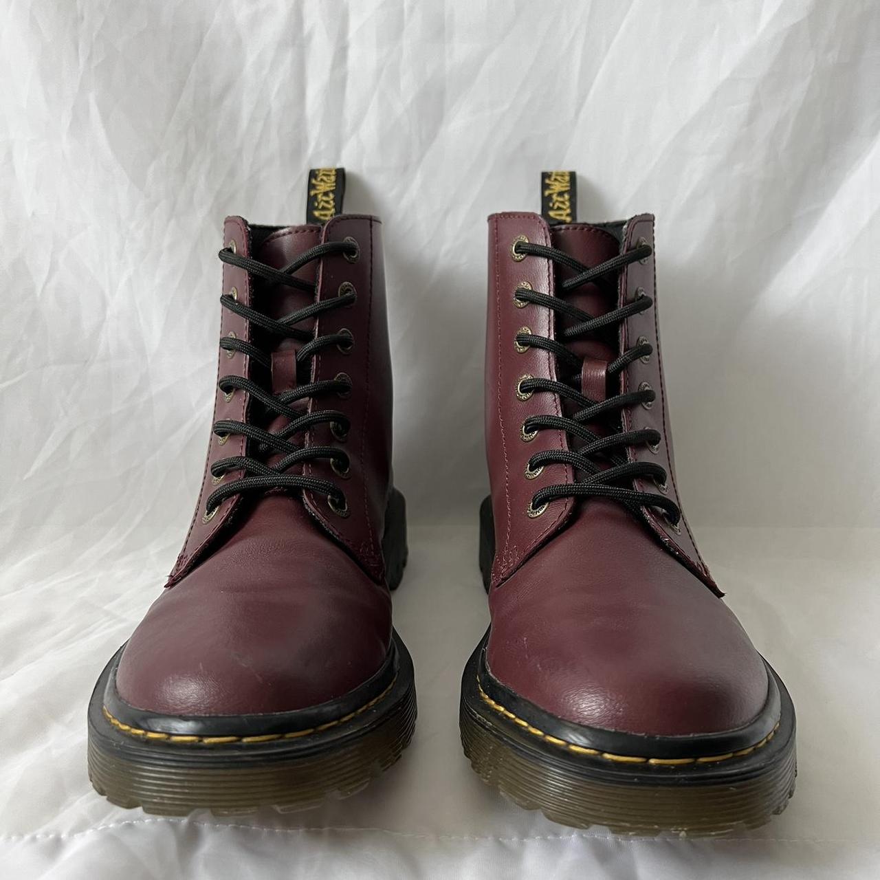 Dr martens luana cherry red online