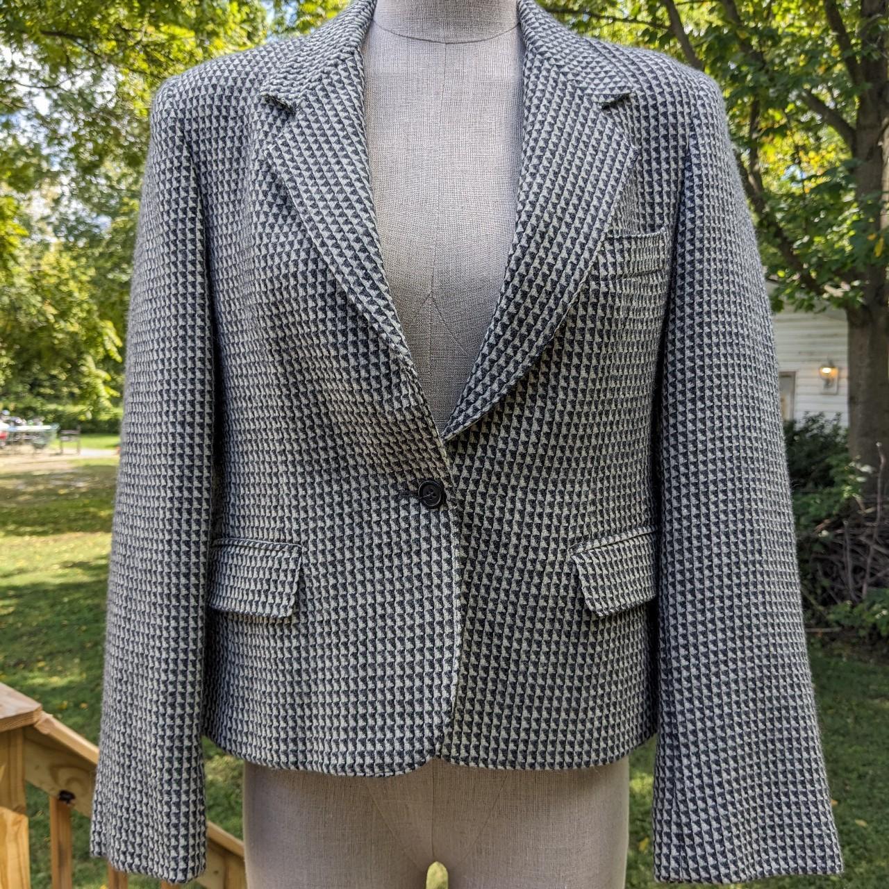 Evan picone hot sale wool blazer