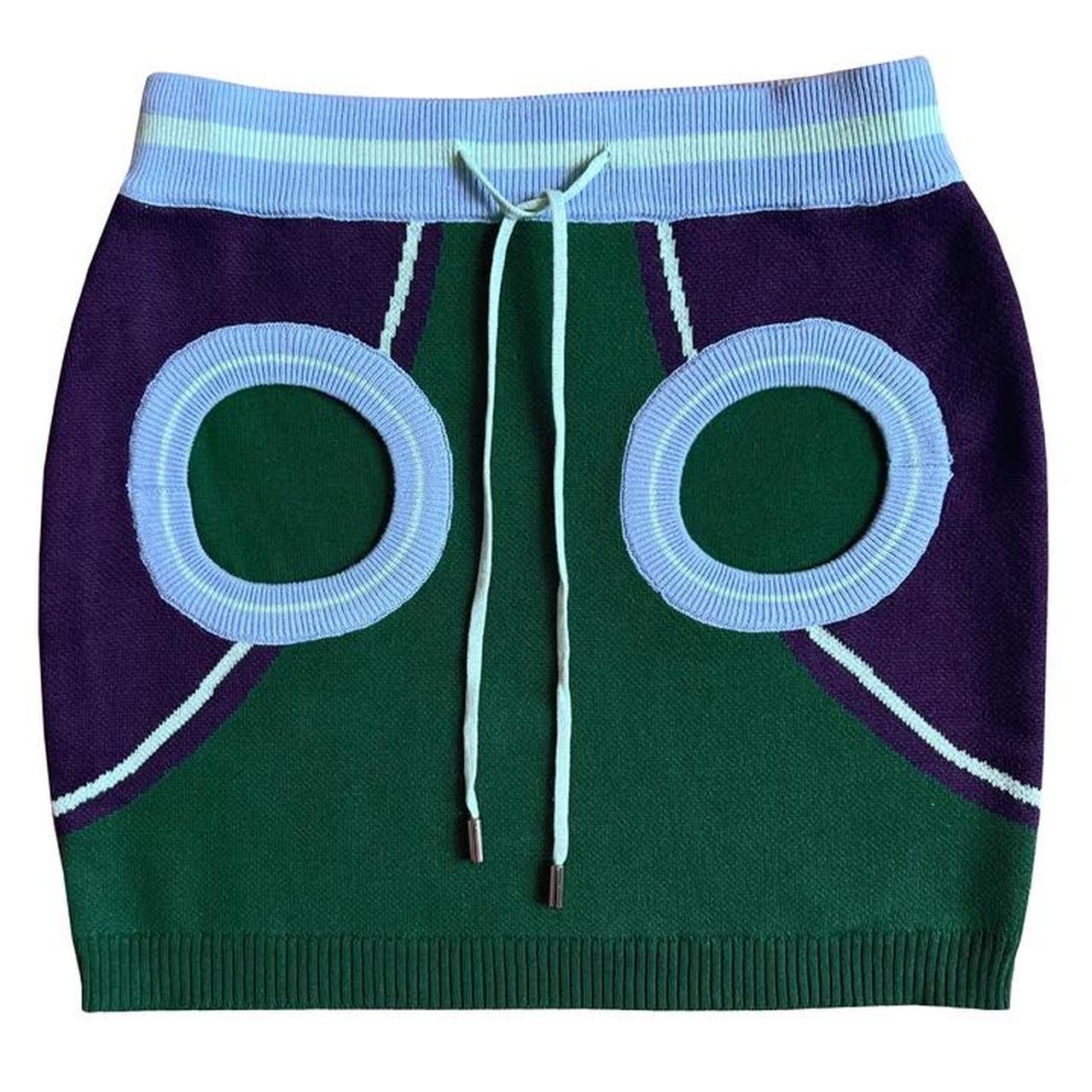 スカート happy99 star gradient knit skirt Woman knitted skirt with jewel buttons – MC2 Saint Barth