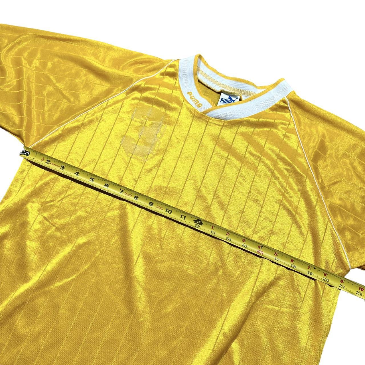 Vintage Puma Soccer Jersey size Large... Depop