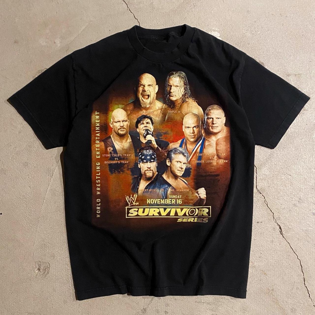 Vintage Wwe Survivor Series Shirt 2003 Wrestlemania - Depop