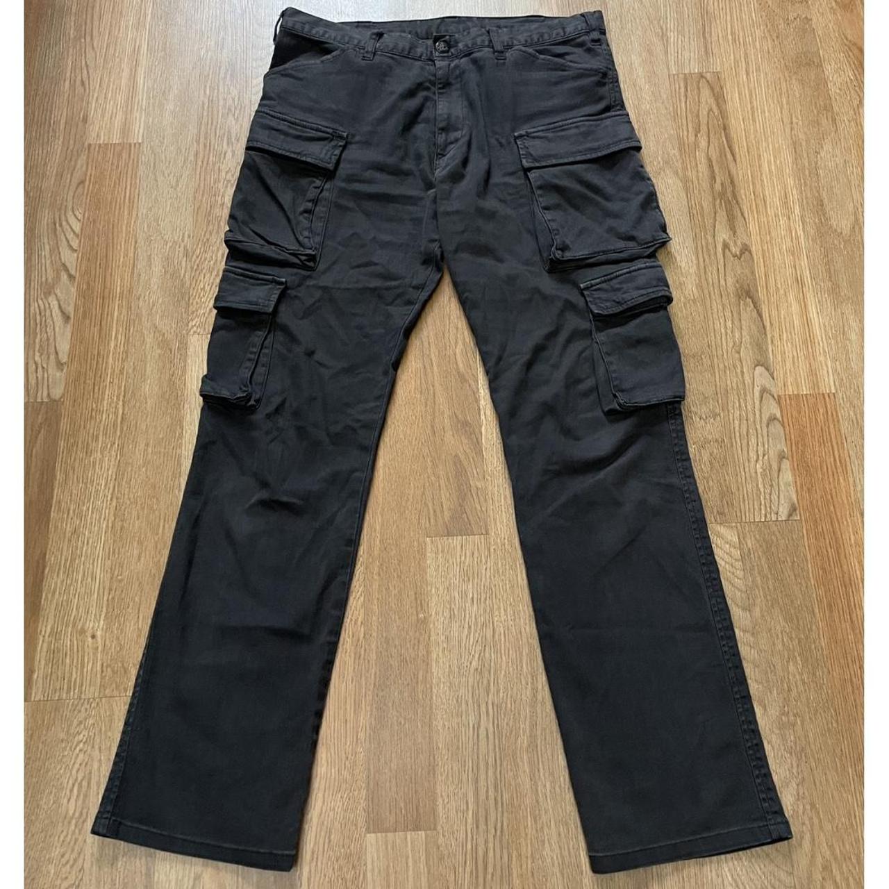 Takeo Kikuchi Faded Cargo Pants From Japanese... - Depop