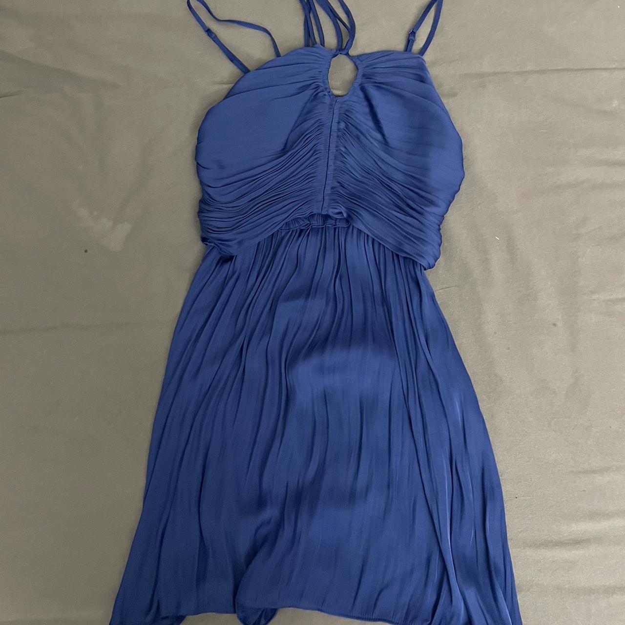 House of harlow blue dress!! never worn before in... - Depop