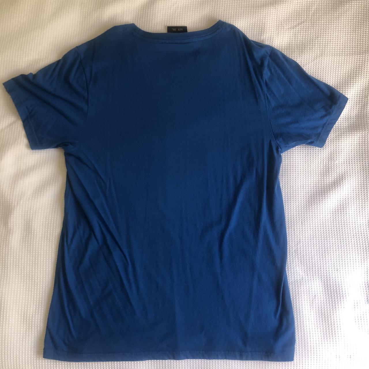 PENRITE Super Quality MOTOR OIL Tee T-Shirt Blue... - Depop