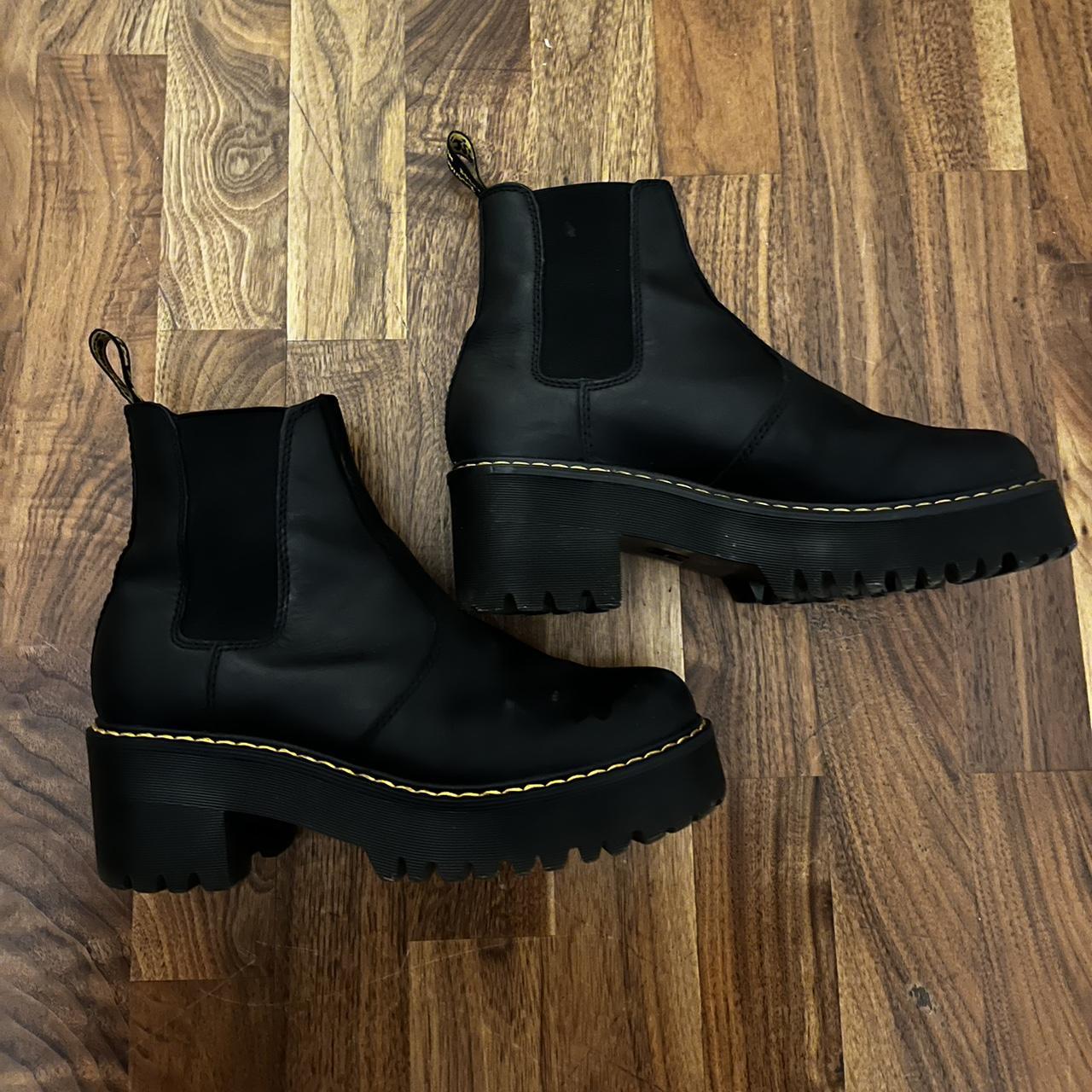 platform doc chelsea boots