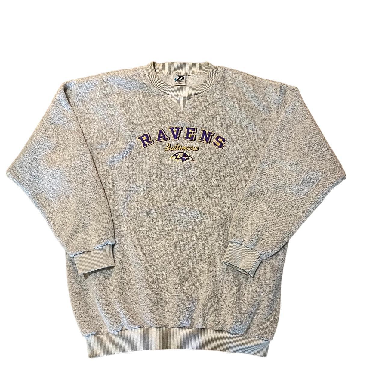 Baltimore Ravens vintage crewneck sweatshirt Men's - Depop