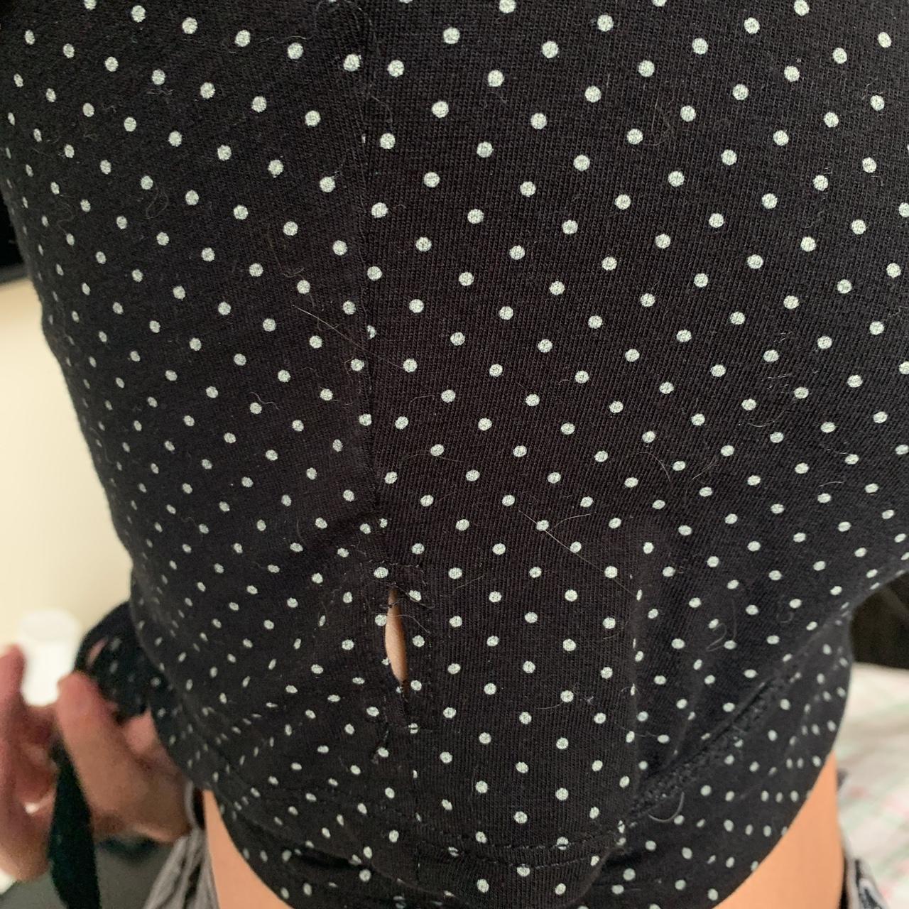 Brandy Melville halter top and polka-dots