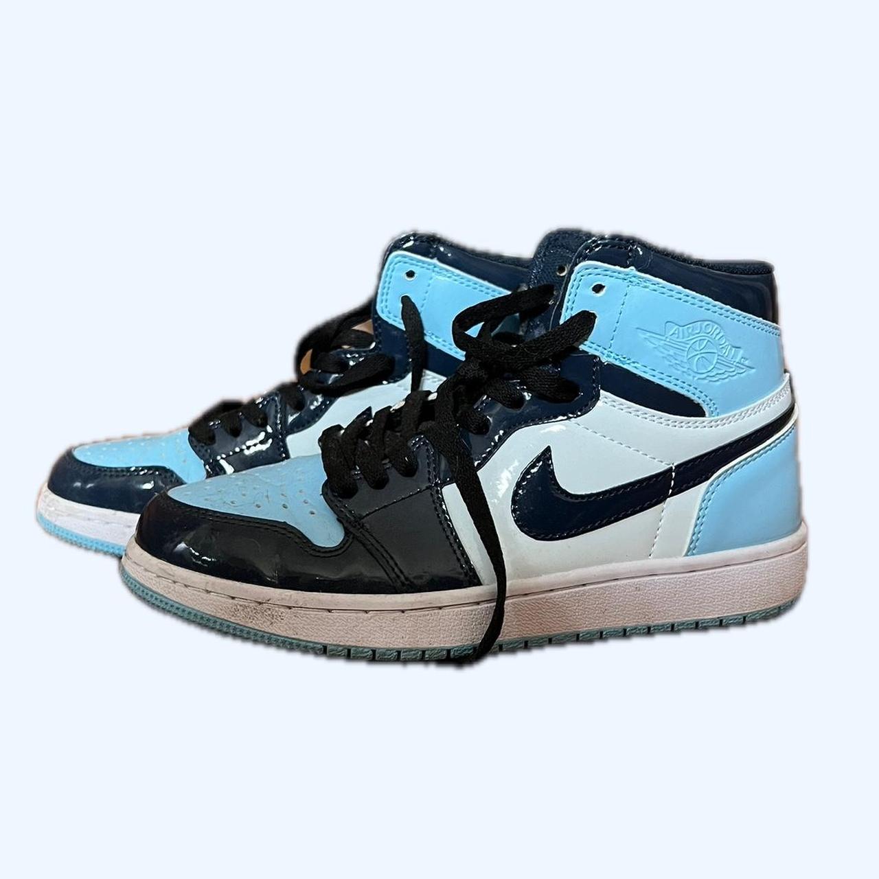 Nike Jordan 1 - Blue & Dark Blue #dupe #dhgate - Depop