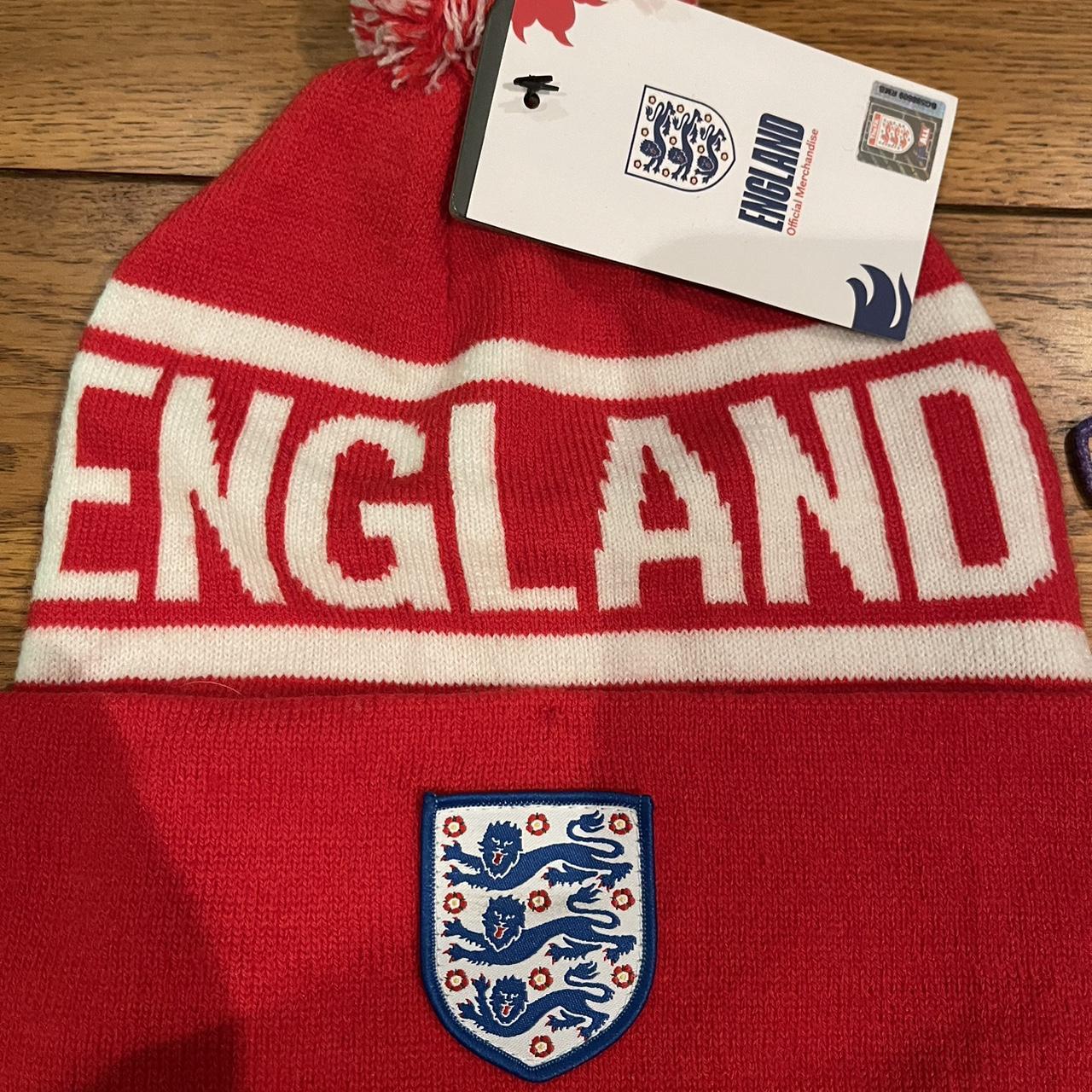 Official England Beanie One size fits... - Depop