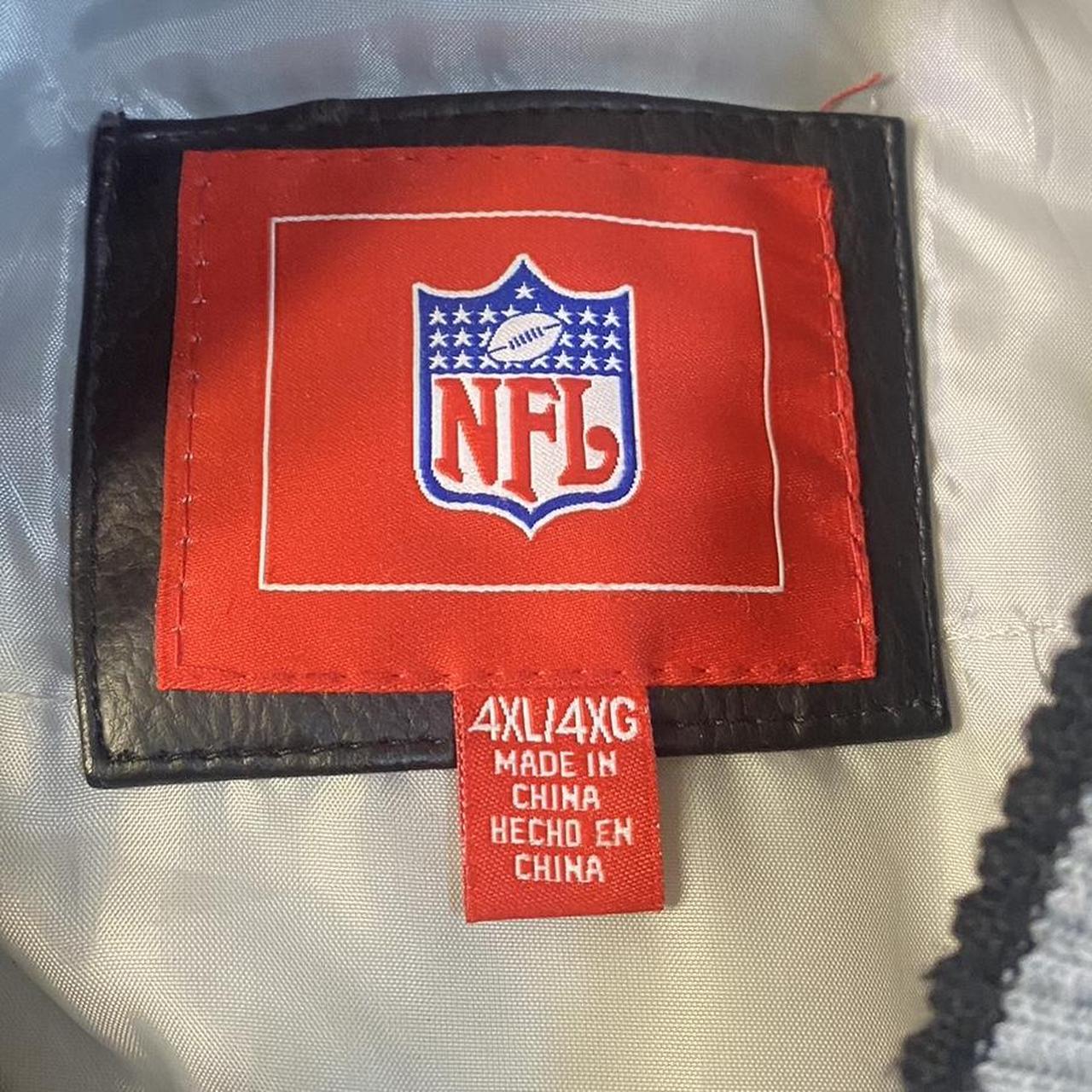 \ud83c\udfb1 SICK Y2K Oakland Raiders Track Jacket \ud83c\udfb1 Size... - Depop