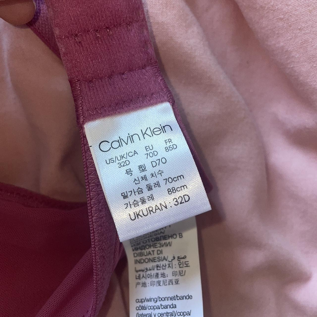 Calvin Klein bra size 32D Pretty sure it’s never... Depop
