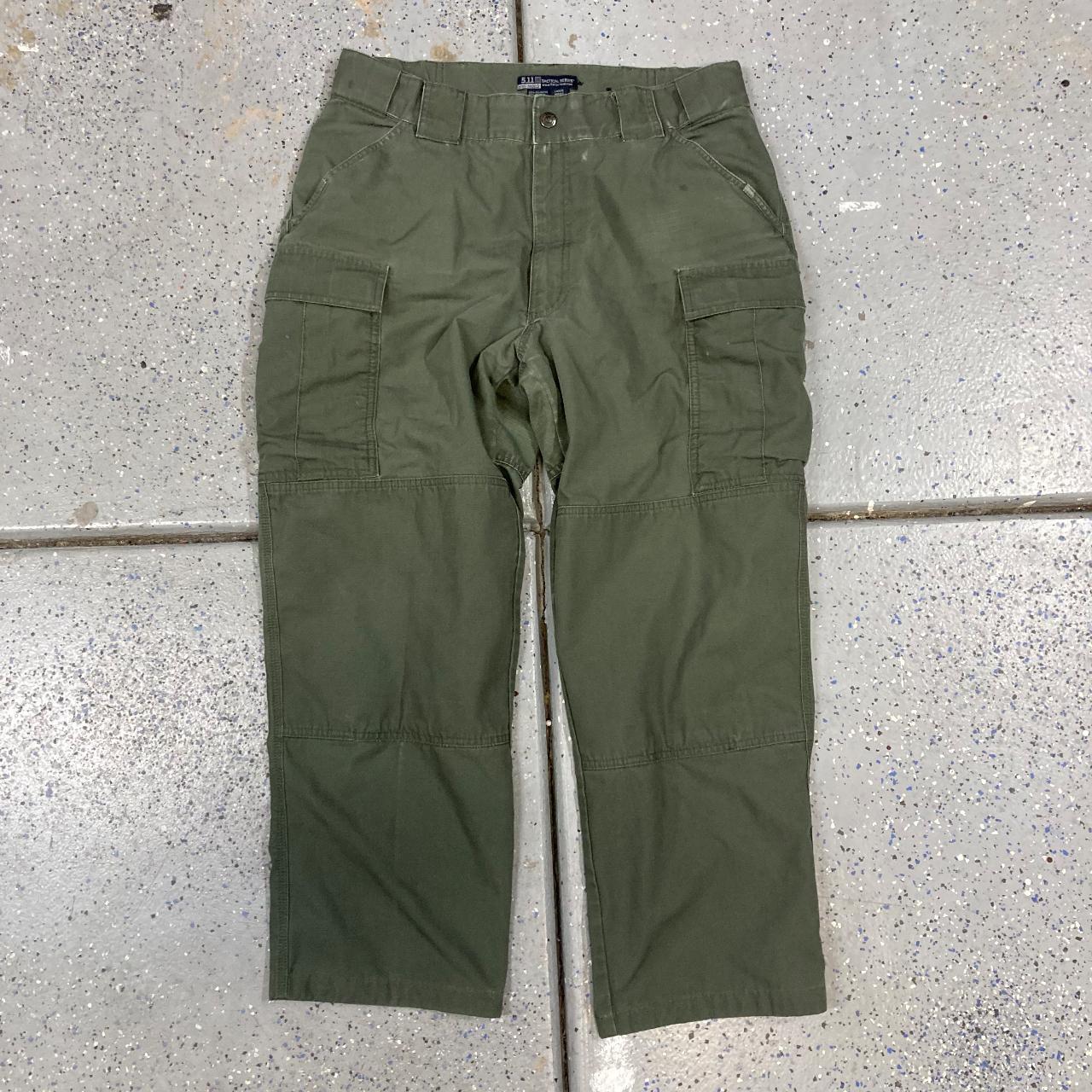 5.11 Tactical Men's Khaki Trousers | Depop