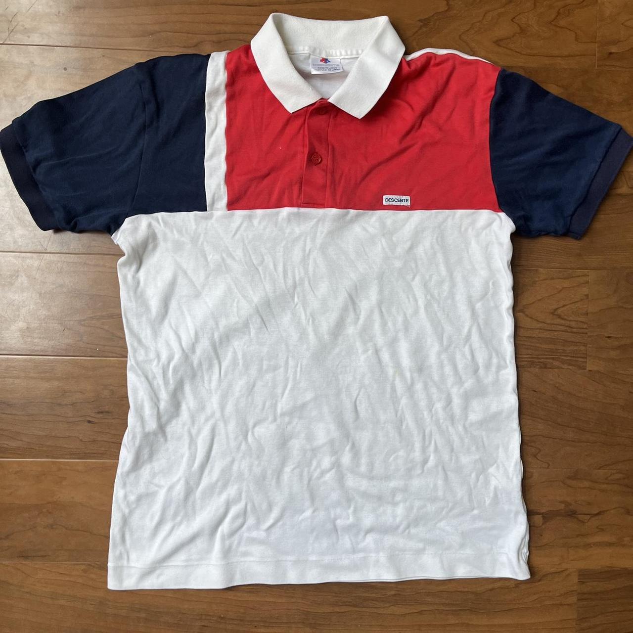 Vintage Descente Made In japan Polo size M $20 +... - Depop