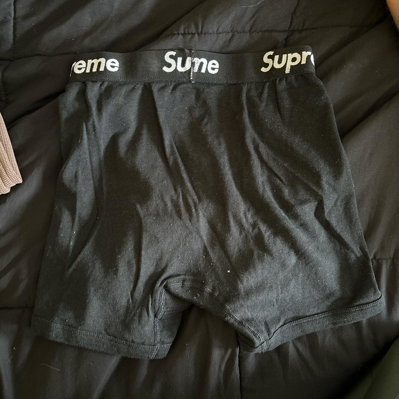 Supreme boxers brand new never worn Size small Depop