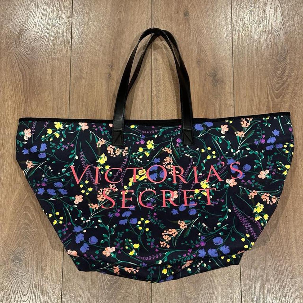 Victoria secret store floral tote