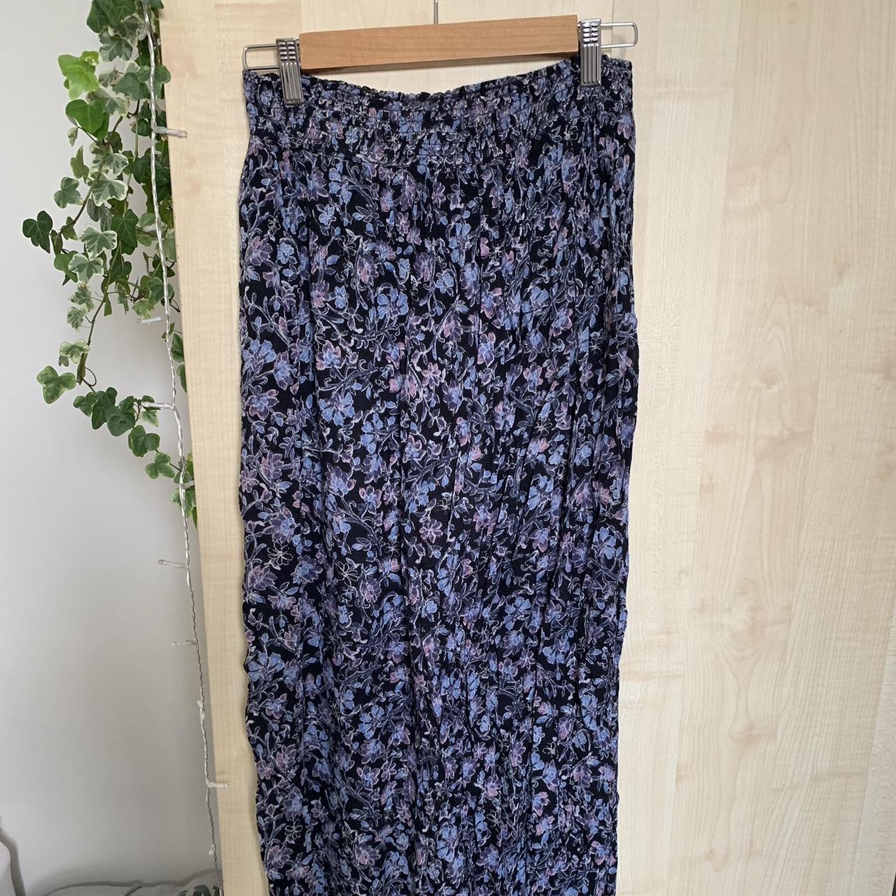 Gorgeous floral wide leg trousers from urban... - Depop