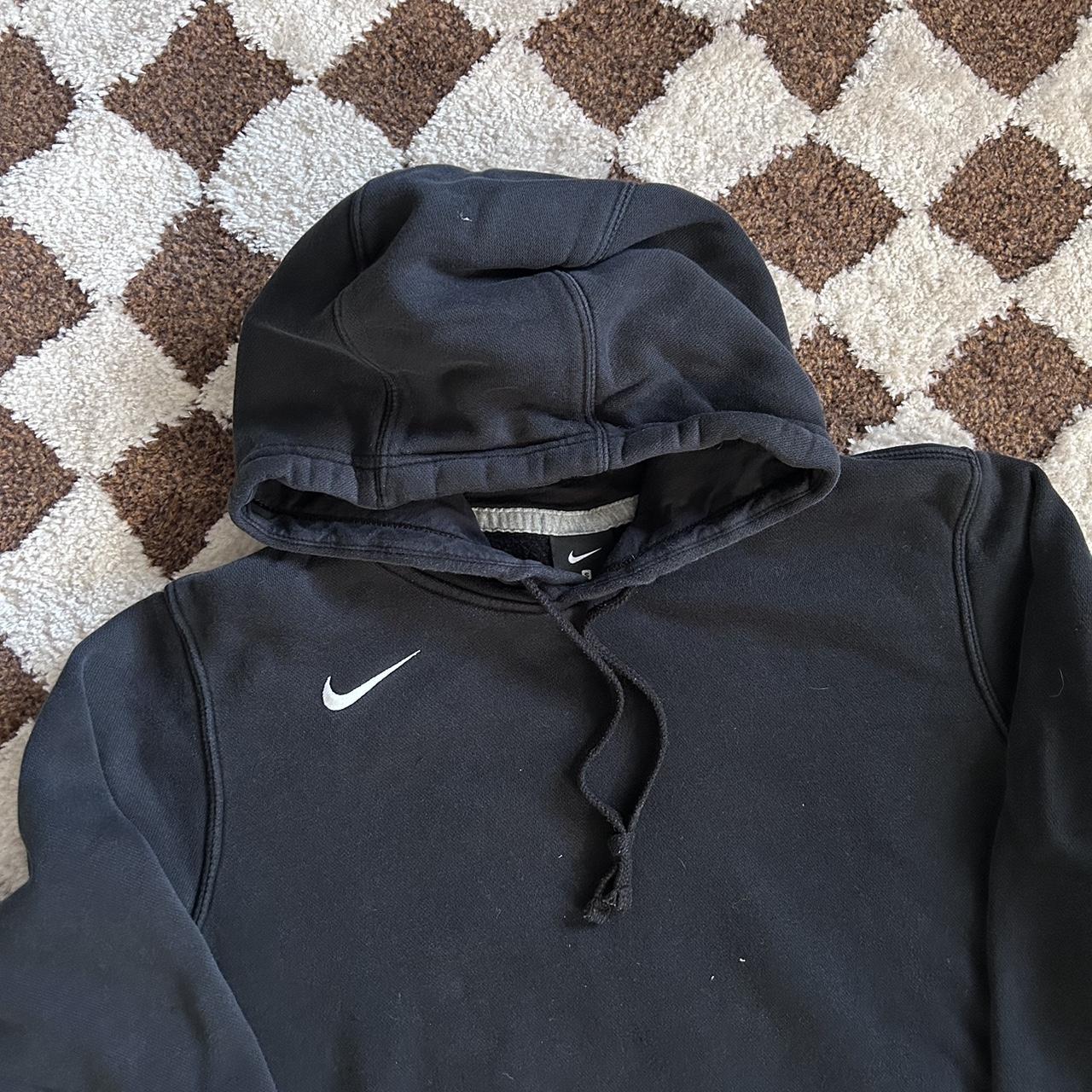 Nike hoodie Black Nike hoodie Size small , good... - Depop