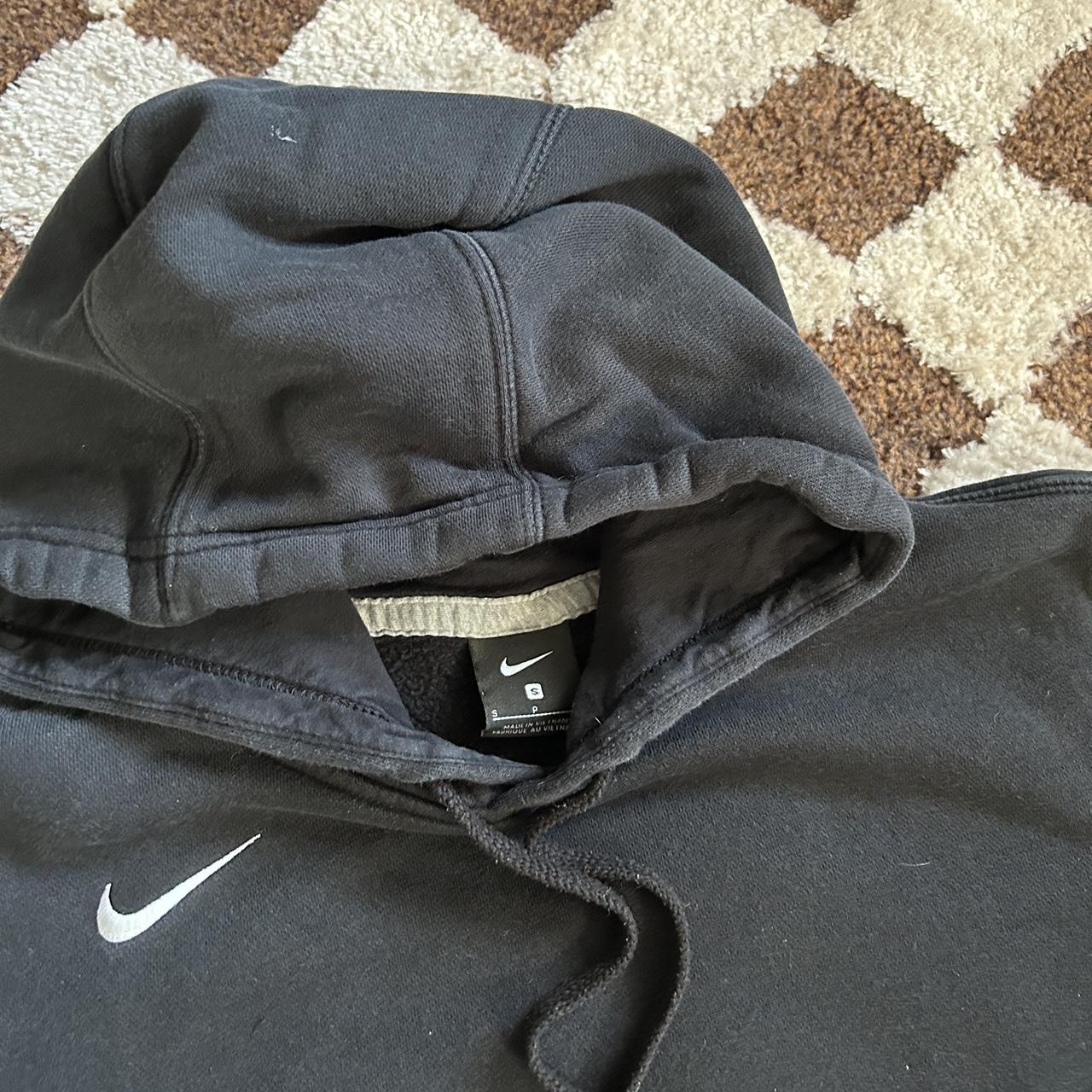 Nike hoodie Black Nike hoodie Size small , good... - Depop