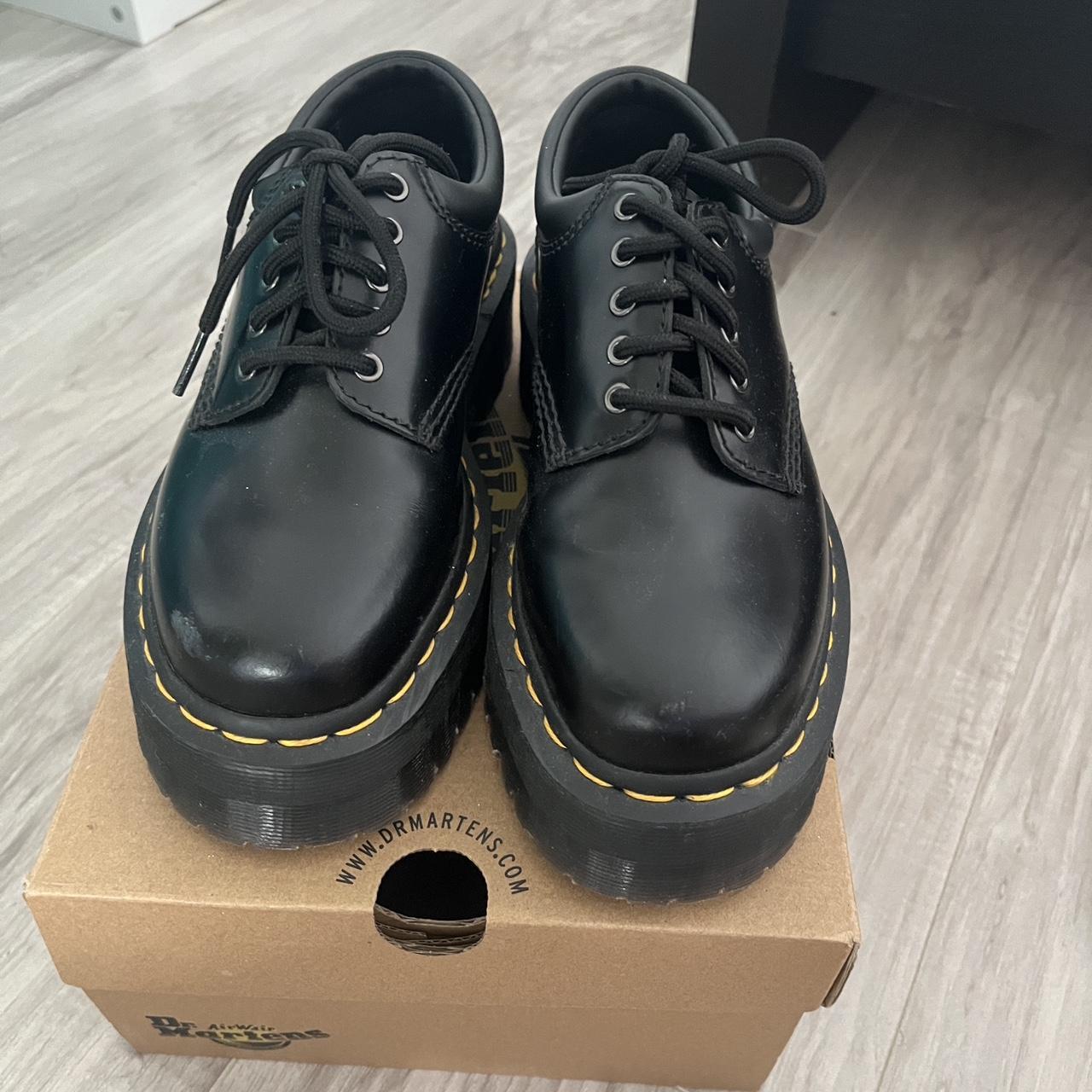 Dr Martens 8053 Quad Has crease on toe box and mark... - Depop