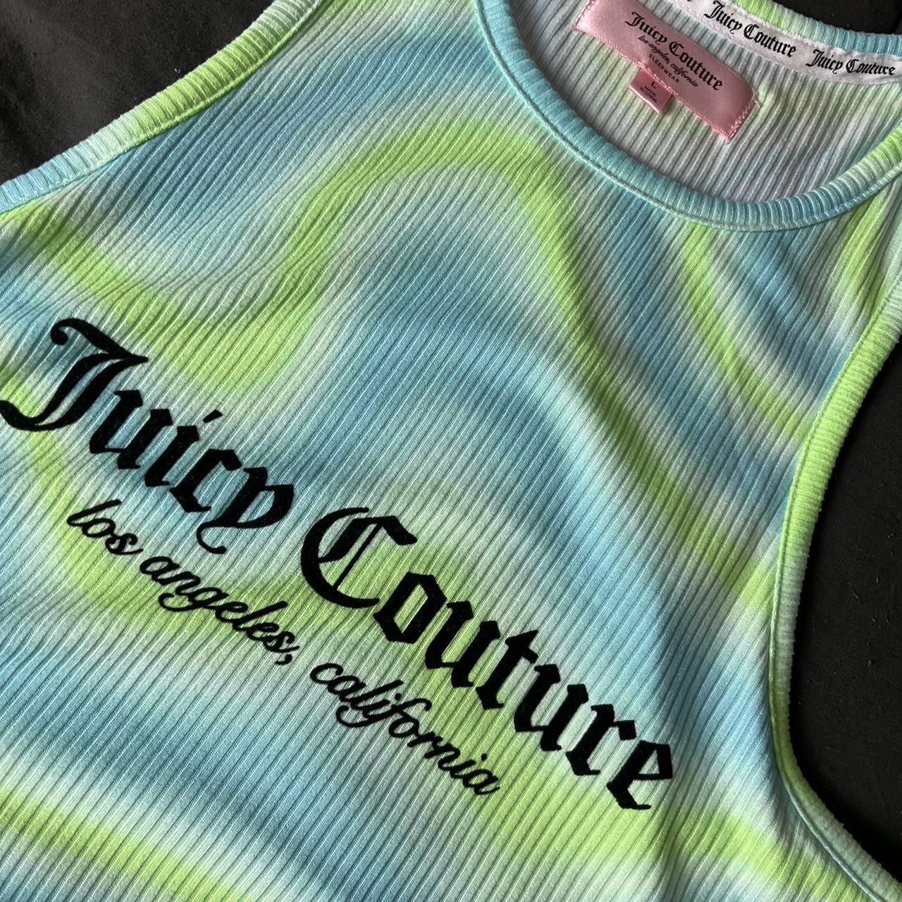 Juicy Couture crop top tank top A stretchy material... Depop