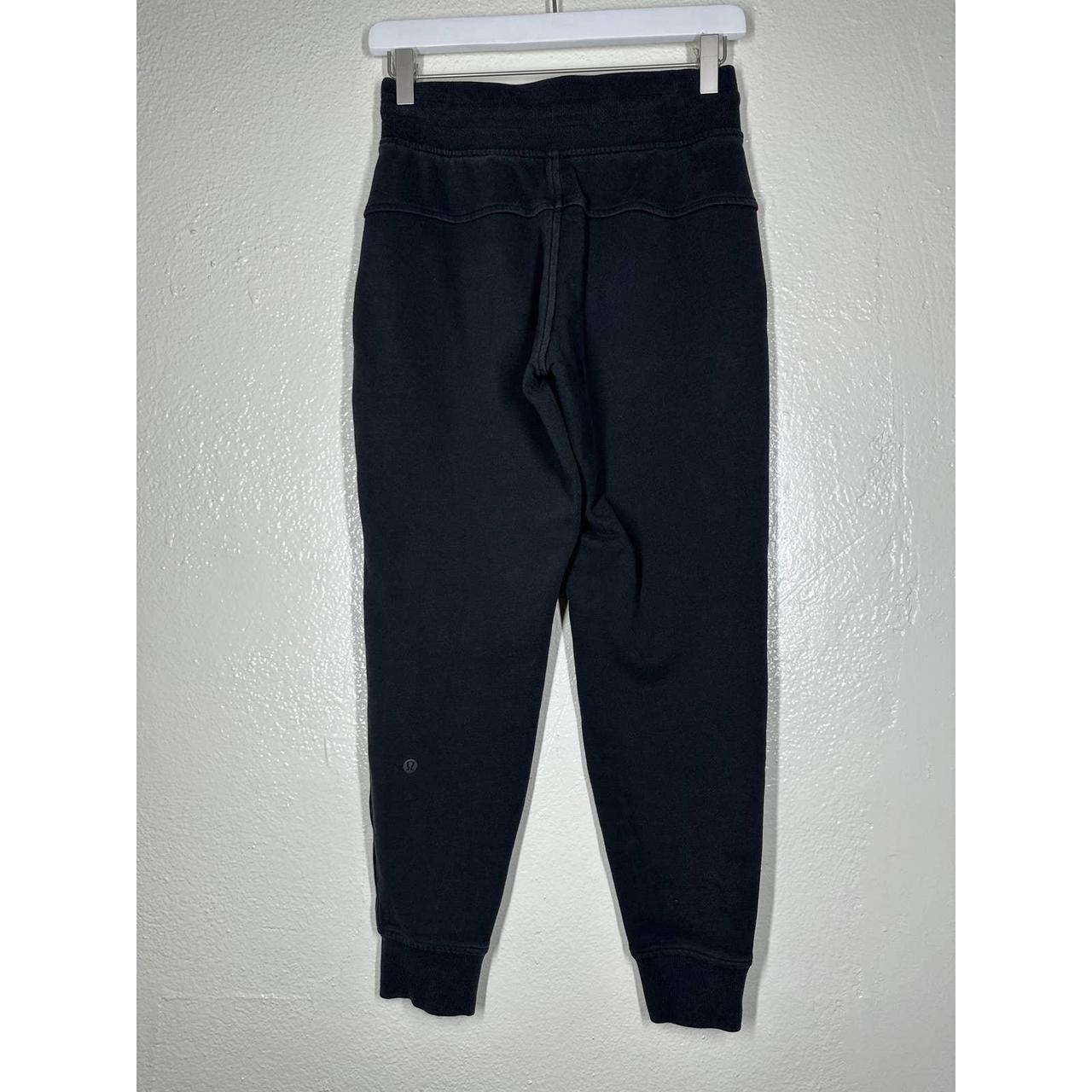 Lululemon Warm Down Joggers in Black Confetti Black - Depop