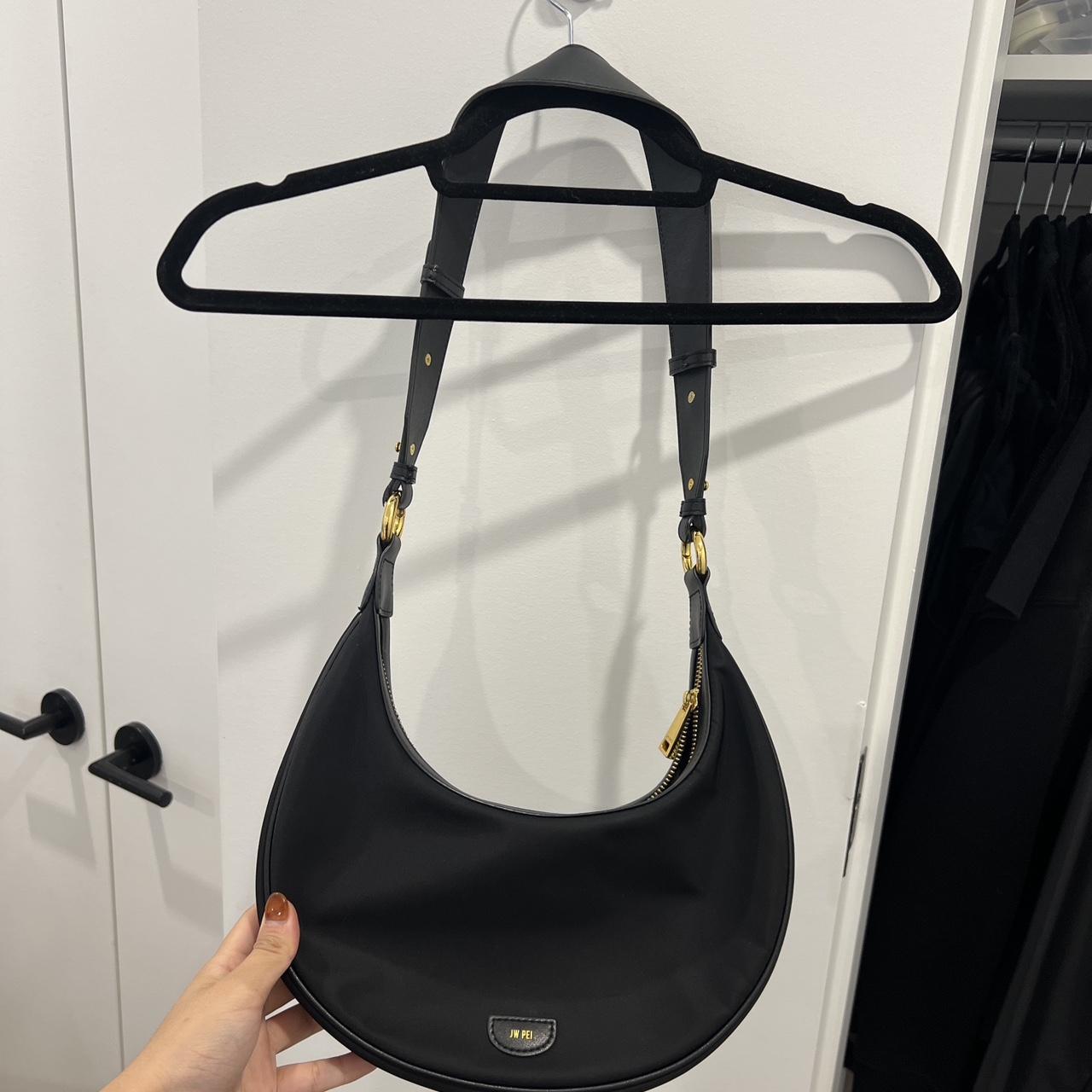 Jw Pei Carly Nylon Saddle Bag Black Great Basic Depop