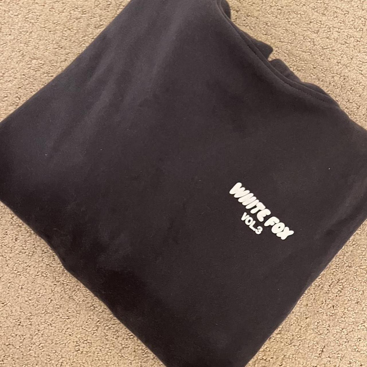 White Fox Charcoal Grey Hoodie 🪩 Size M/L Open to... Depop