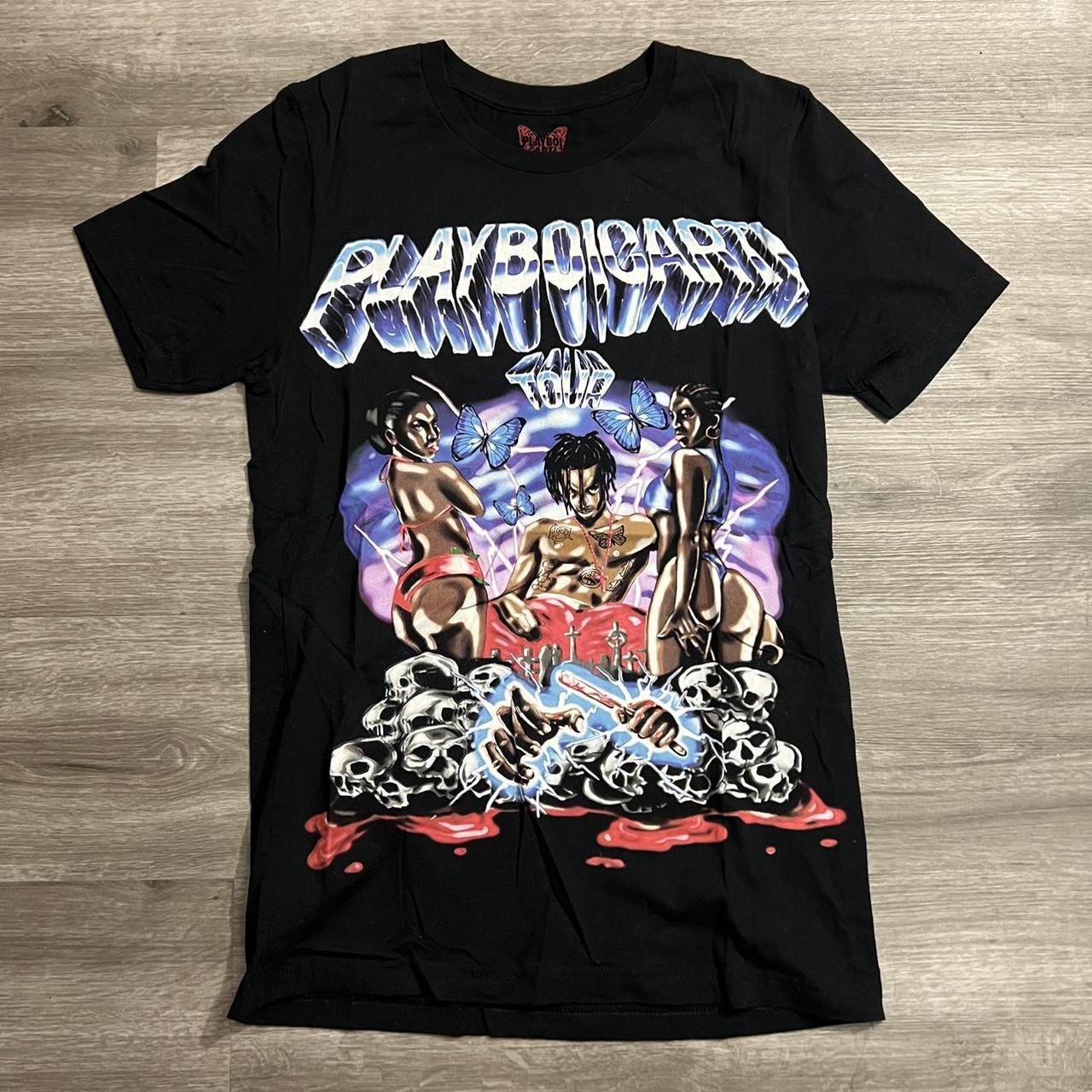 Playboi Carti 2017 Tour Tee Brand new. All orders... - Depop