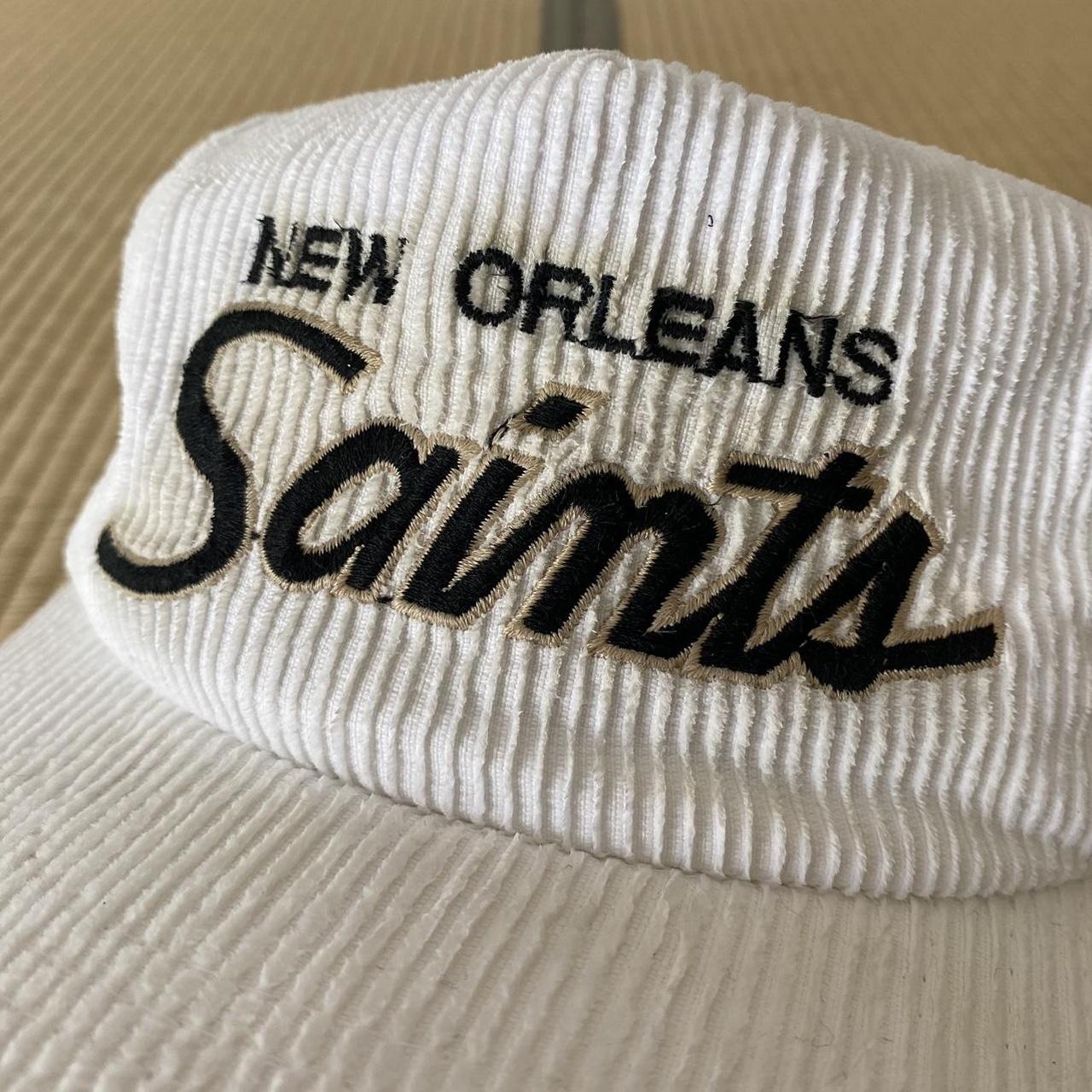 Rare New Orleans Saints Logo Athletic Shark tooth - Depop