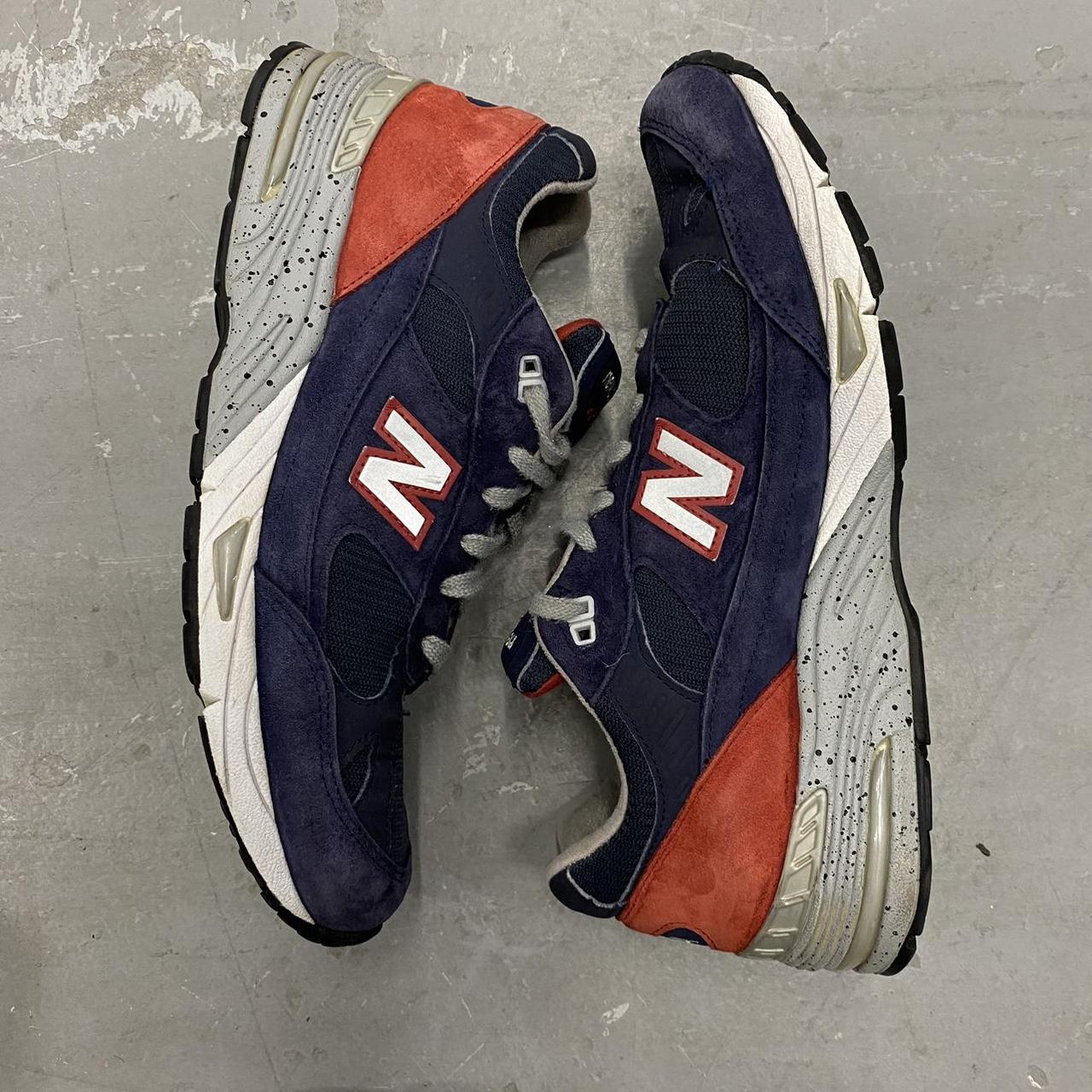 Vintage New Balance 991 Navy Red M991BB MADE IN USA