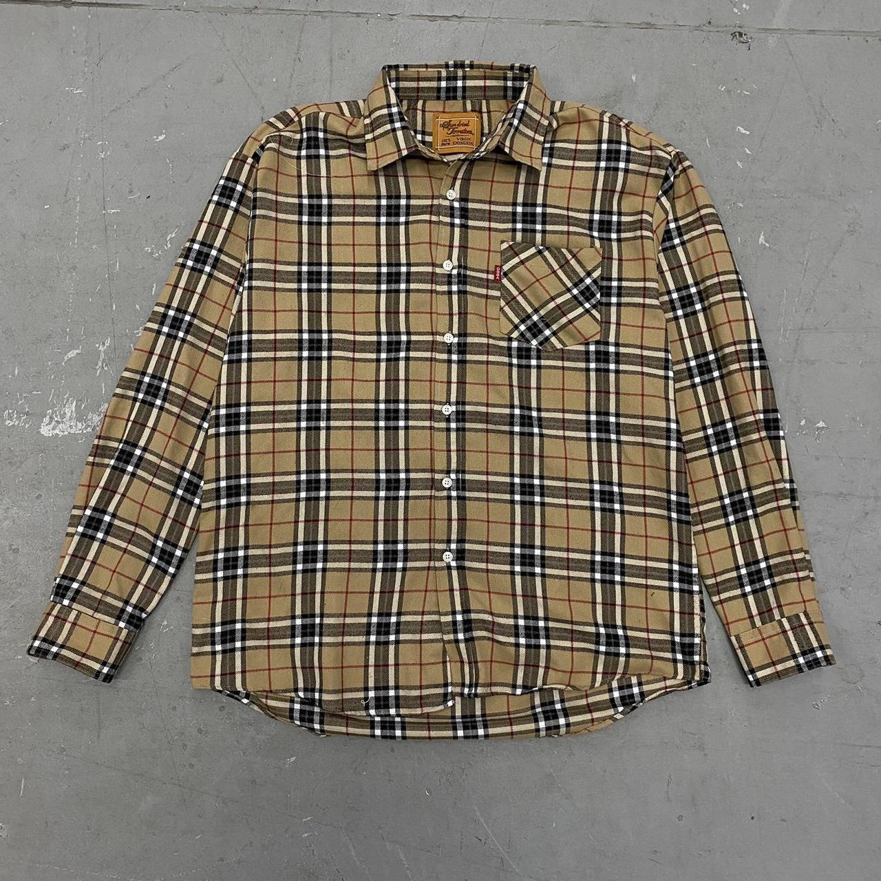 Burberry shirt hot sale depop