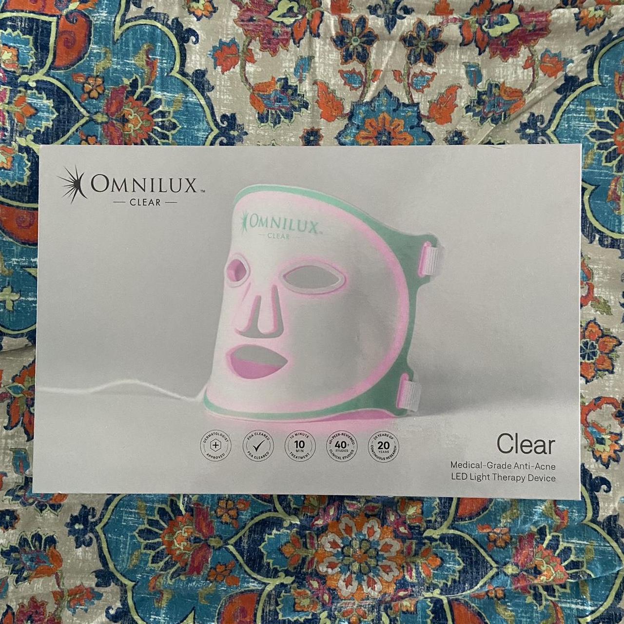 Omnilux Clear Mask Excellent Near-new Condition. - Depop