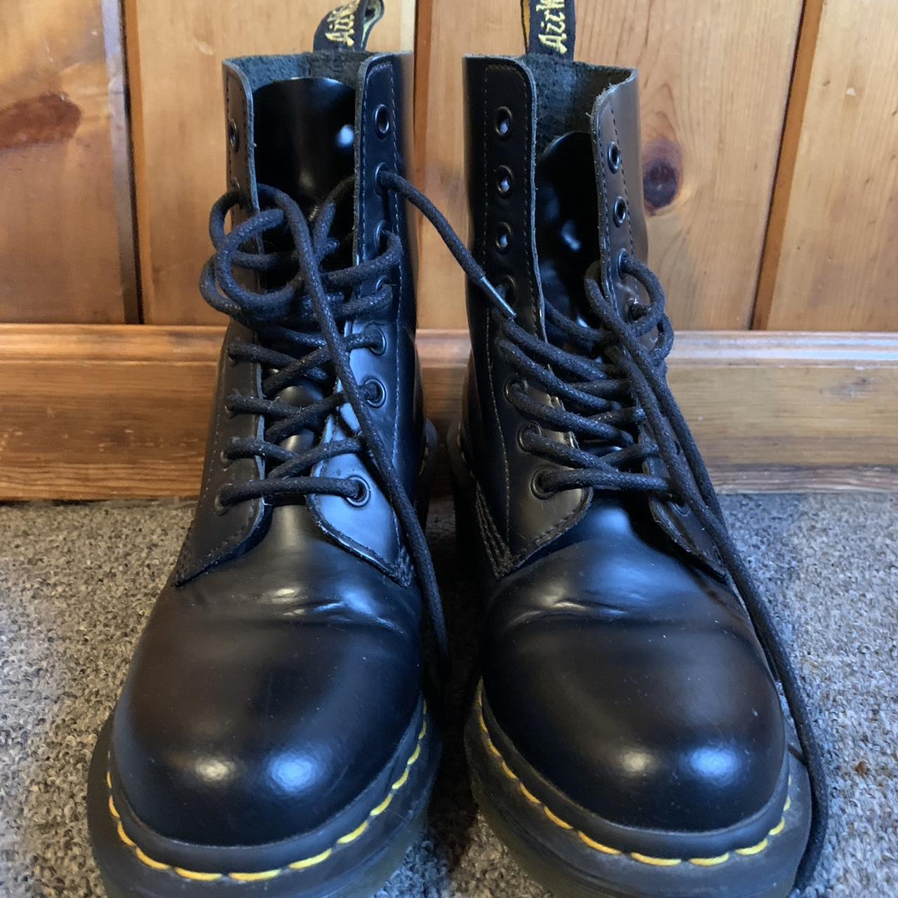 Dr. Martens clemency women s smooth leather heeled. Depop