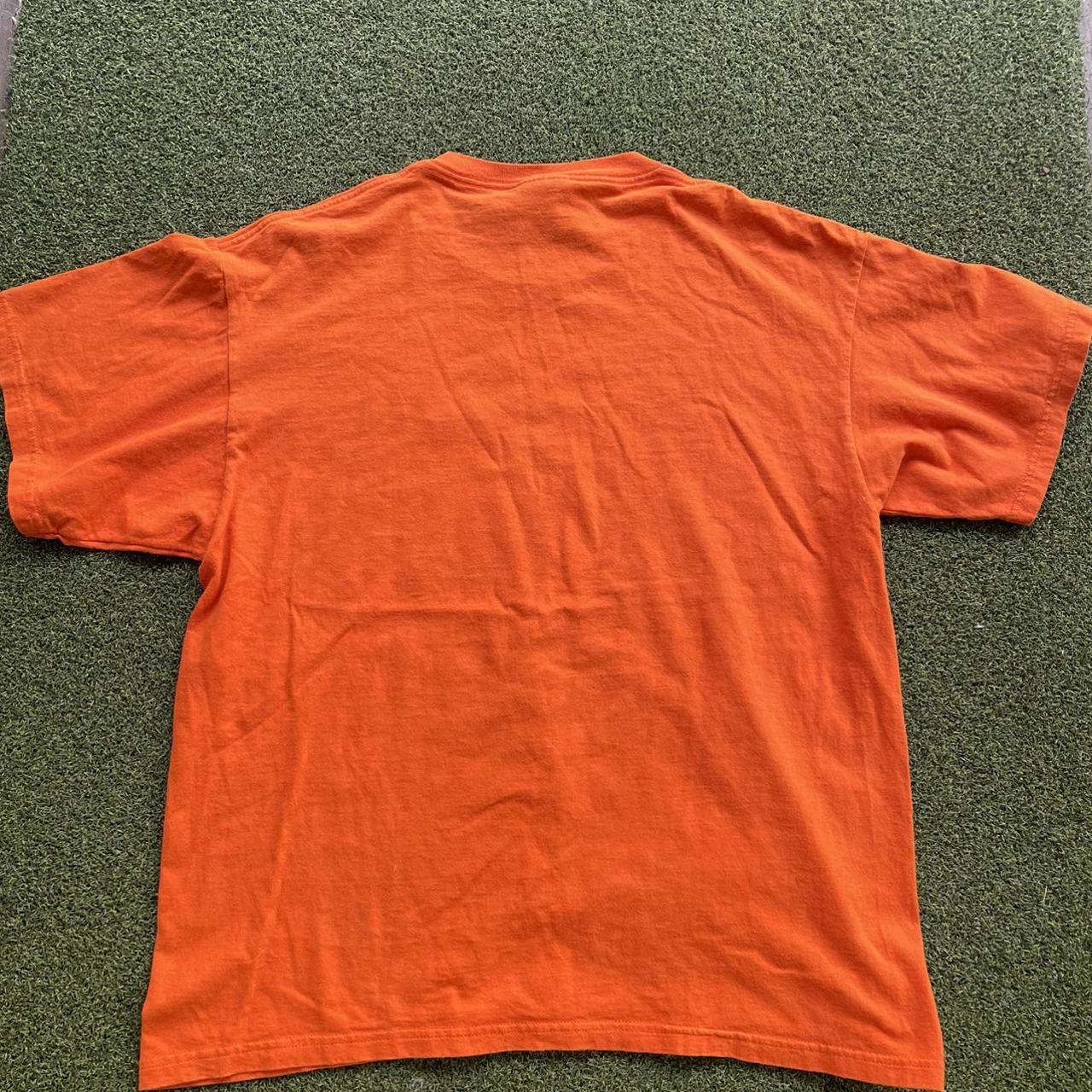 Nike Men's Orange T-shirt | Depop