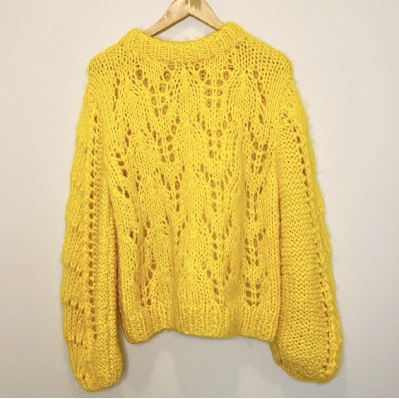 Ganni 2024 yellow jumper