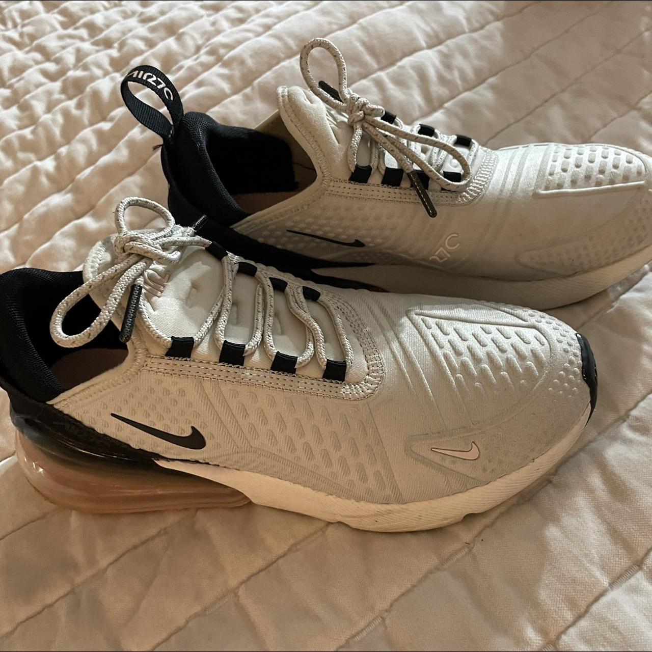 cream nike trainers womens