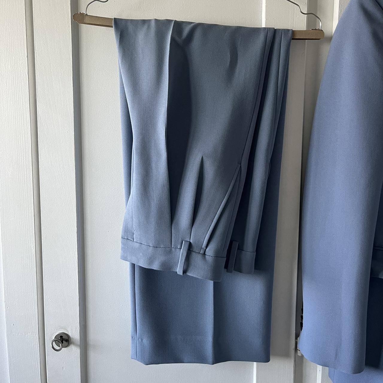 Suit baby blue Zara (worn twice) Depop