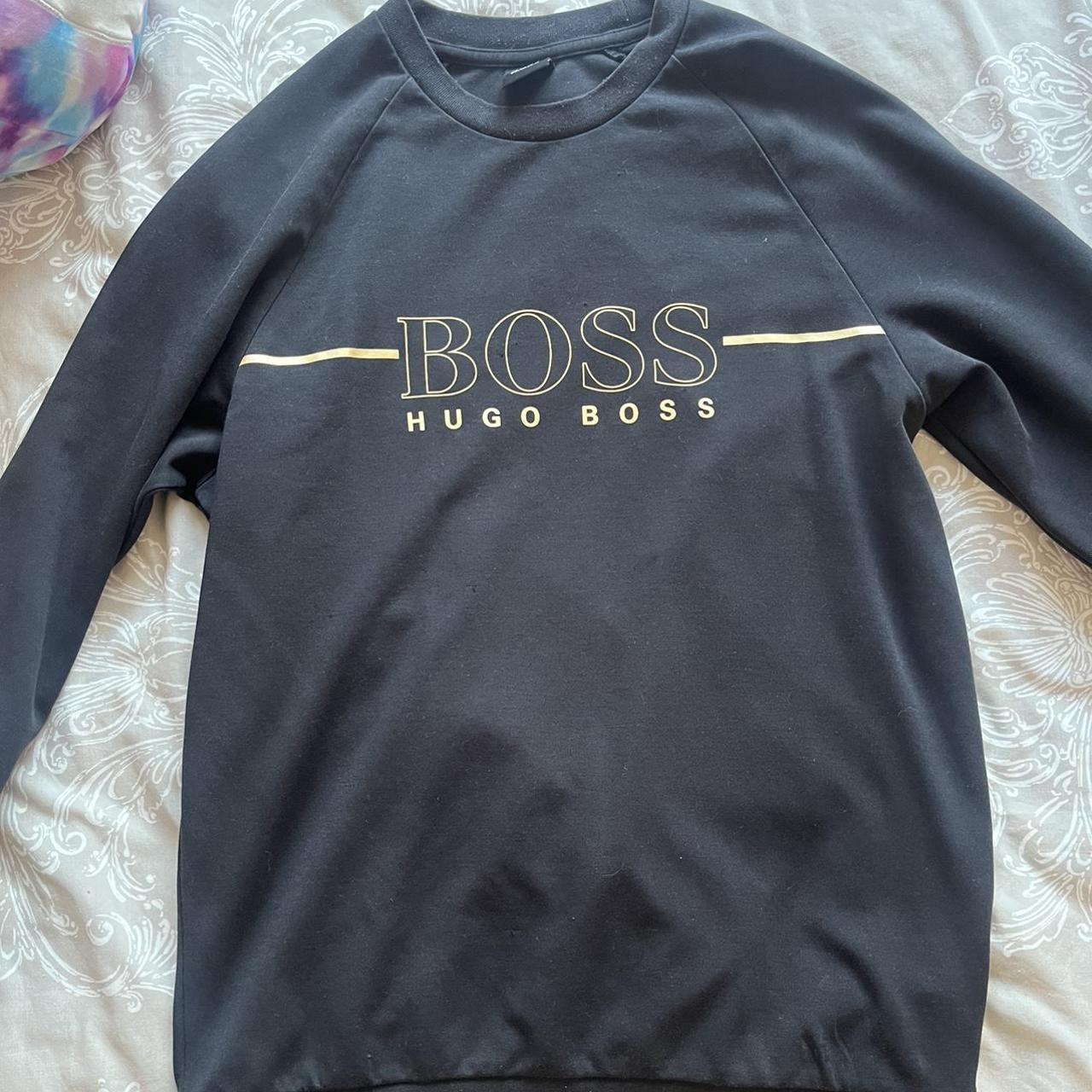 Hugo boss gold sweatshirt best sale