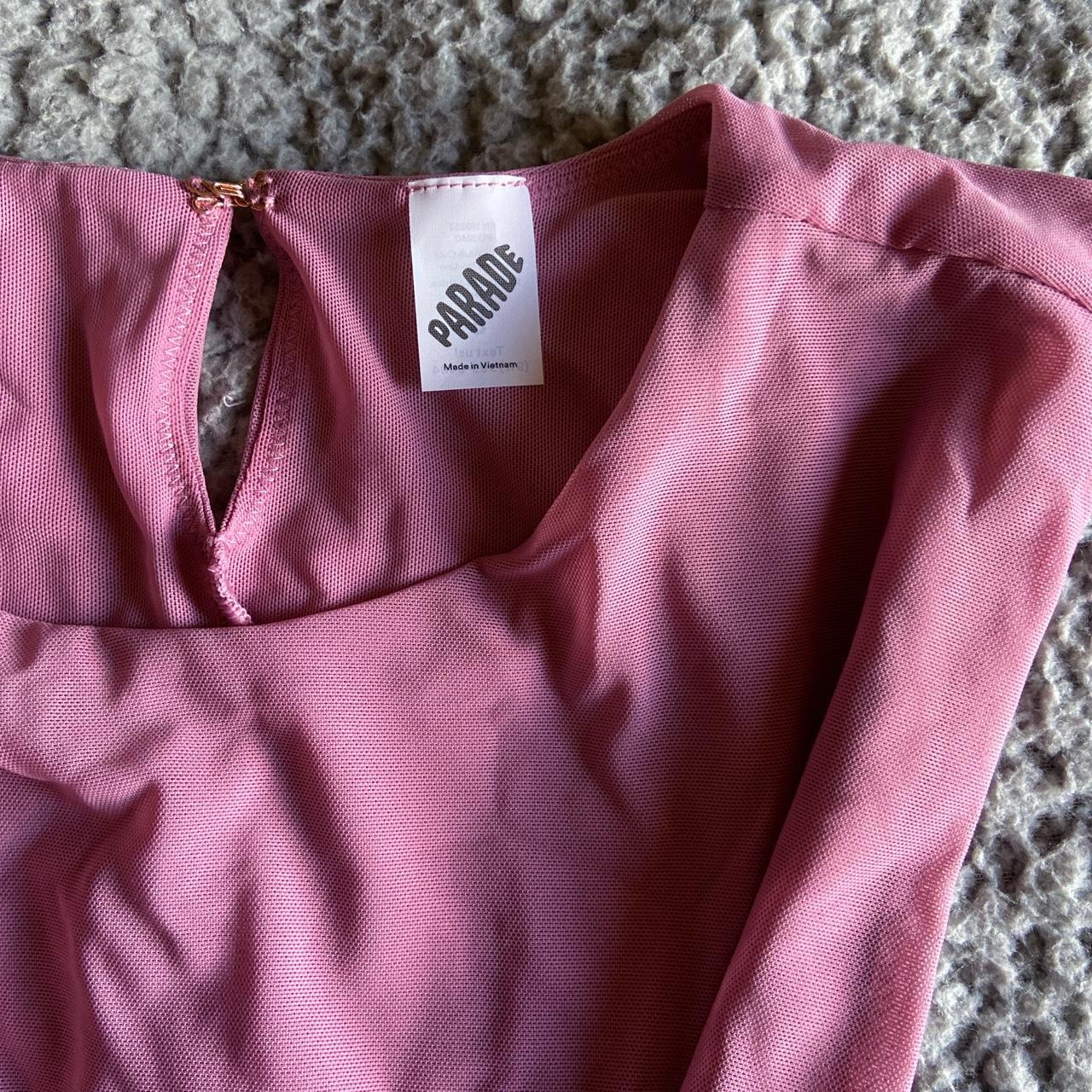 Skims Women's Pink Bodysuit | Depop