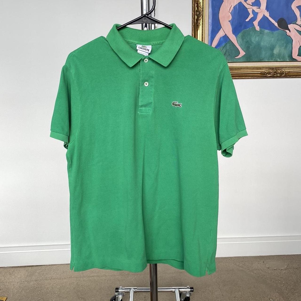 Lacoste Women's Green Polo-shirts | Depop